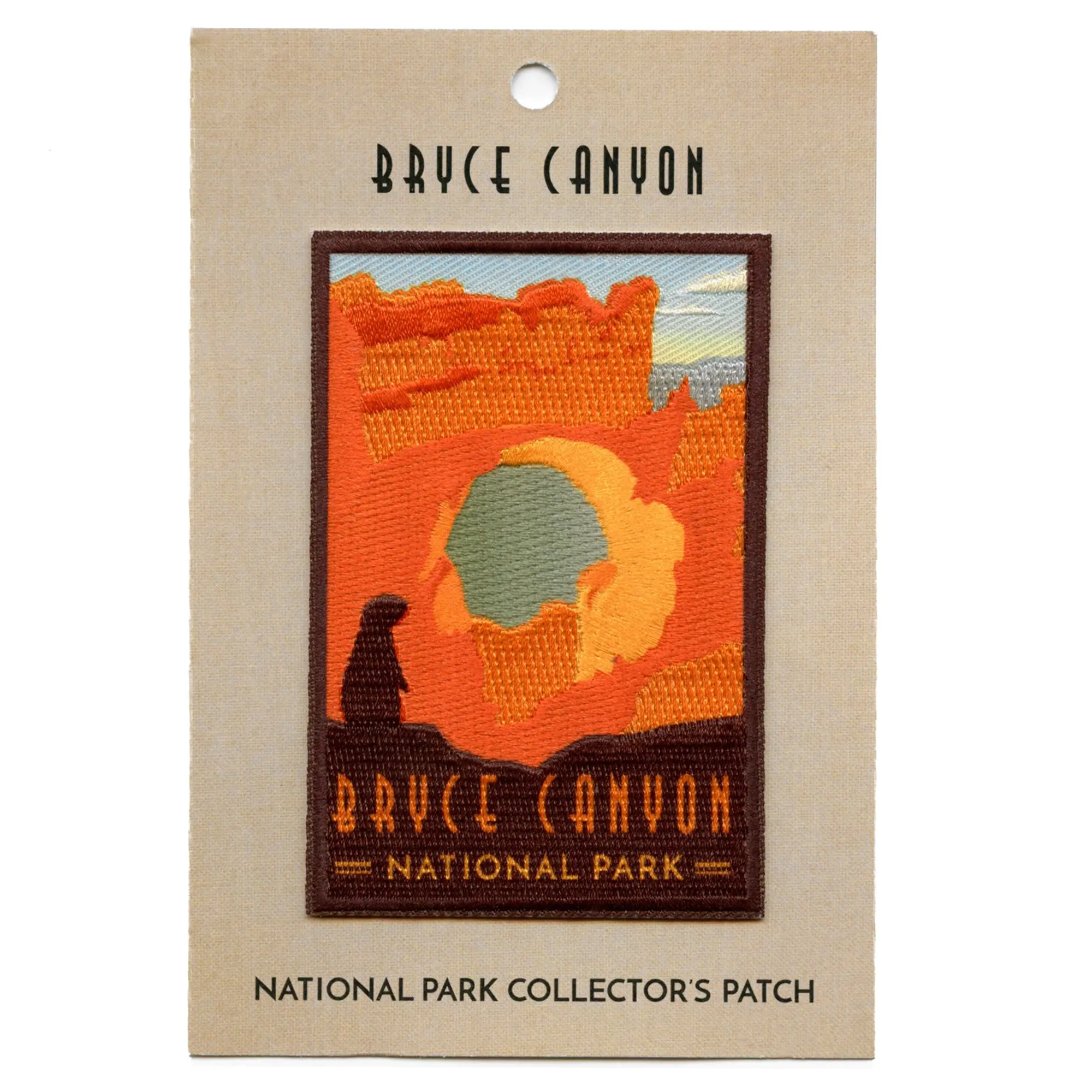 Bryce Canyon National Park Patch Utah Travel Hike Sublimated Iron On - Image 2
