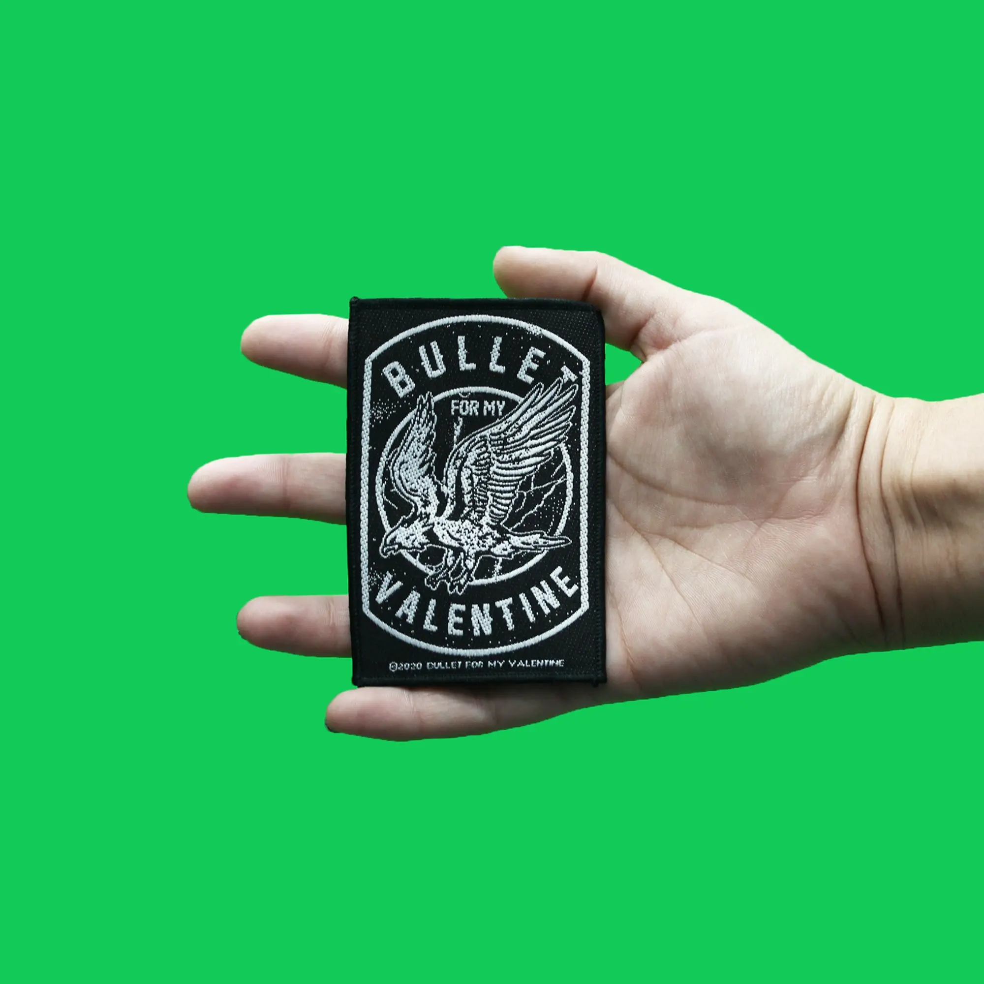 Bullet For My Valentine Eagle Patch Alternative Rock Woven Sew On - Image 2