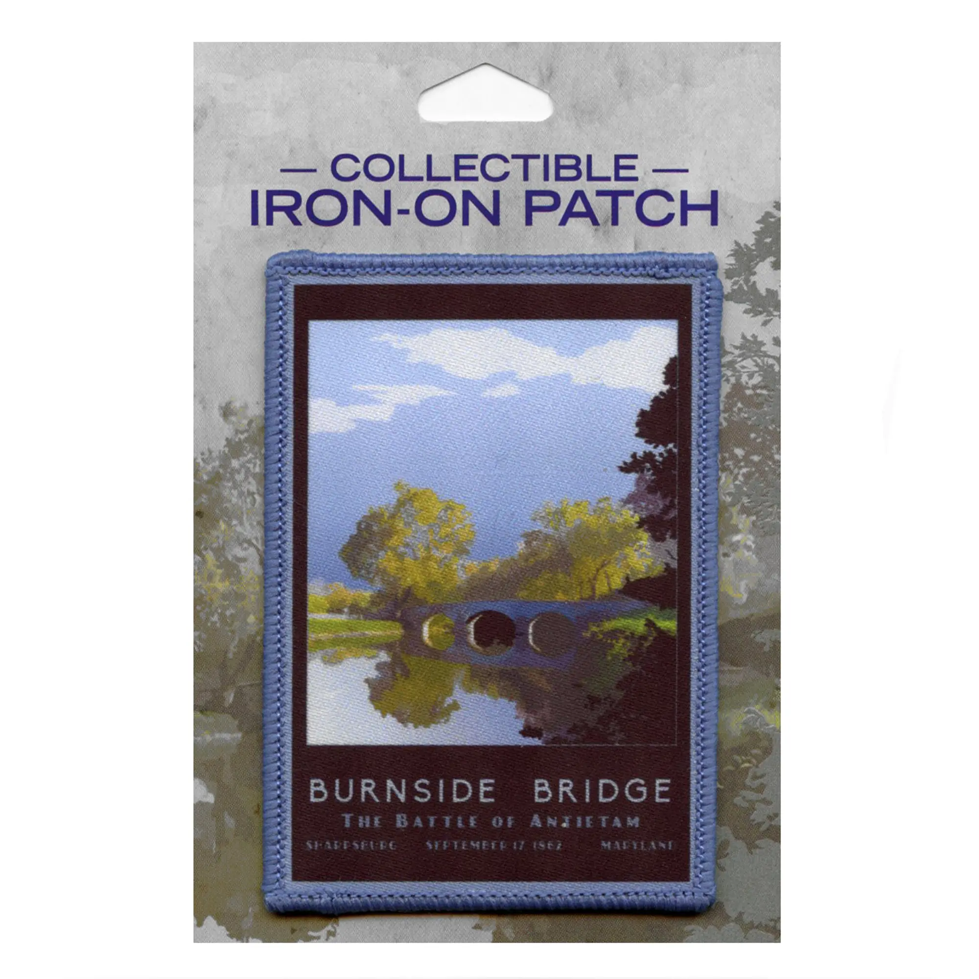 Burnside Bridge Battlefield Patch NorthWestern Maryland Travel Sublimated Iron On - Image 2