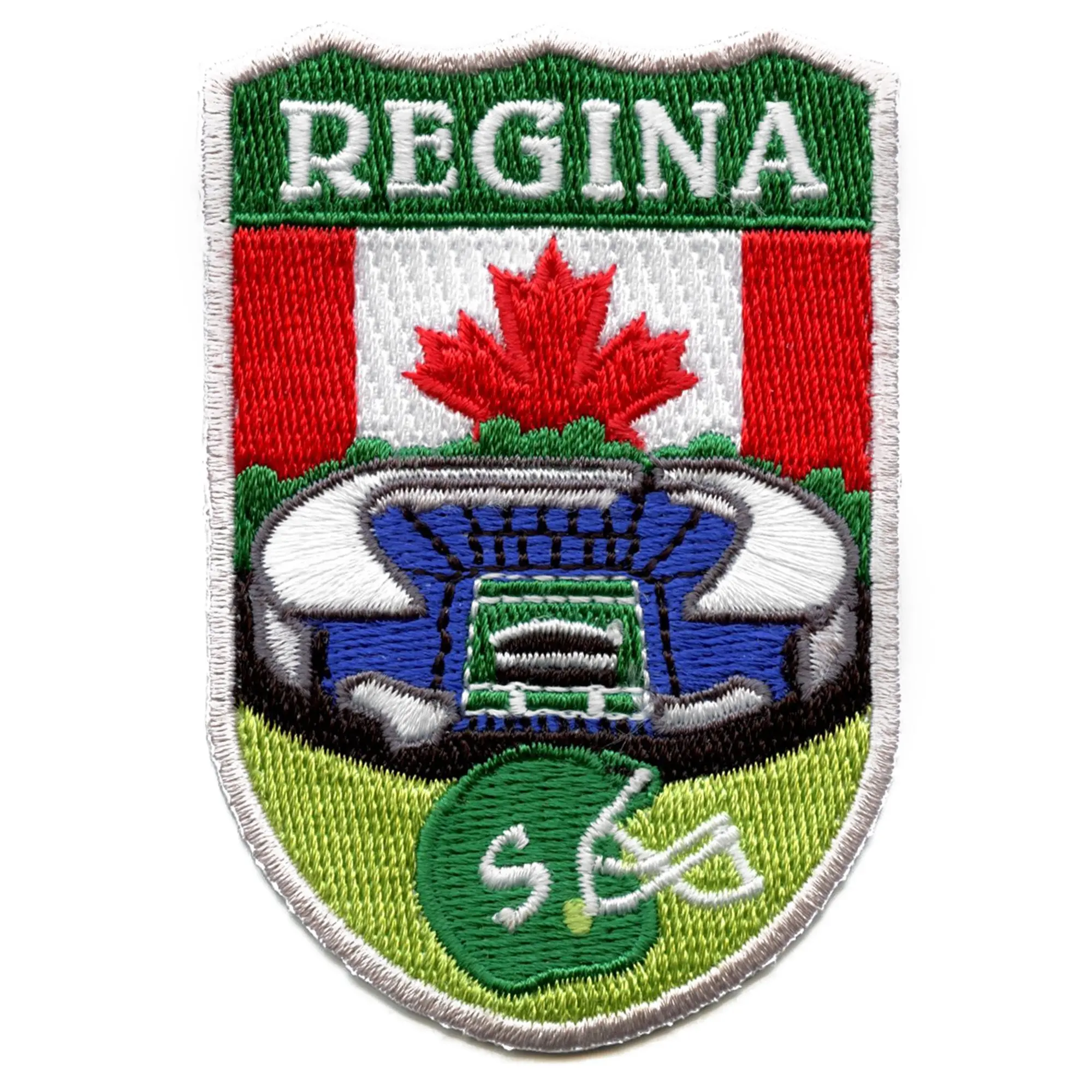 Regina Canada Tourist Travel Patch City World Shield Embroidered Iron On