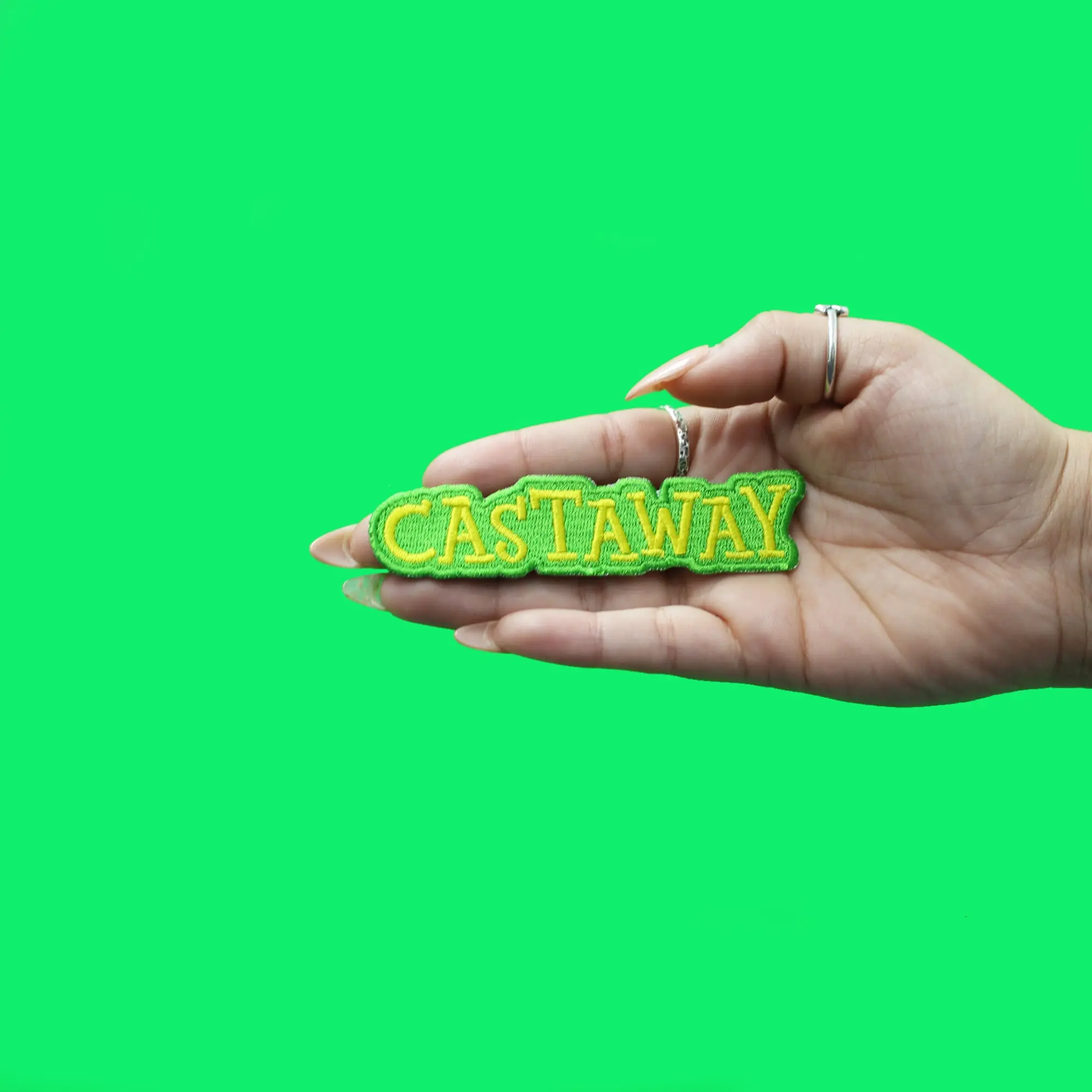Castaway Patch Cartoon Song Embroidered Iron On - Image 2