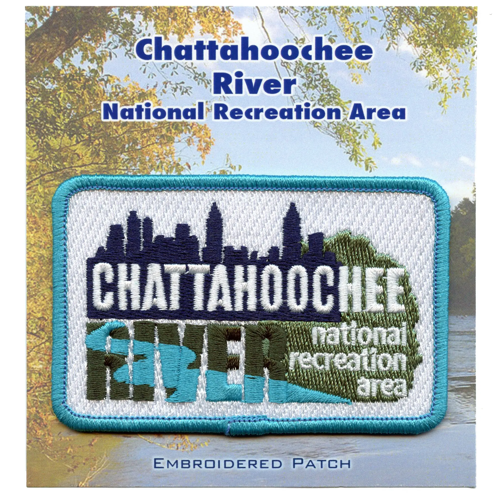 Chattahoochee River Nature Patch National Recreation Area Embroidered Iron On - Image 2