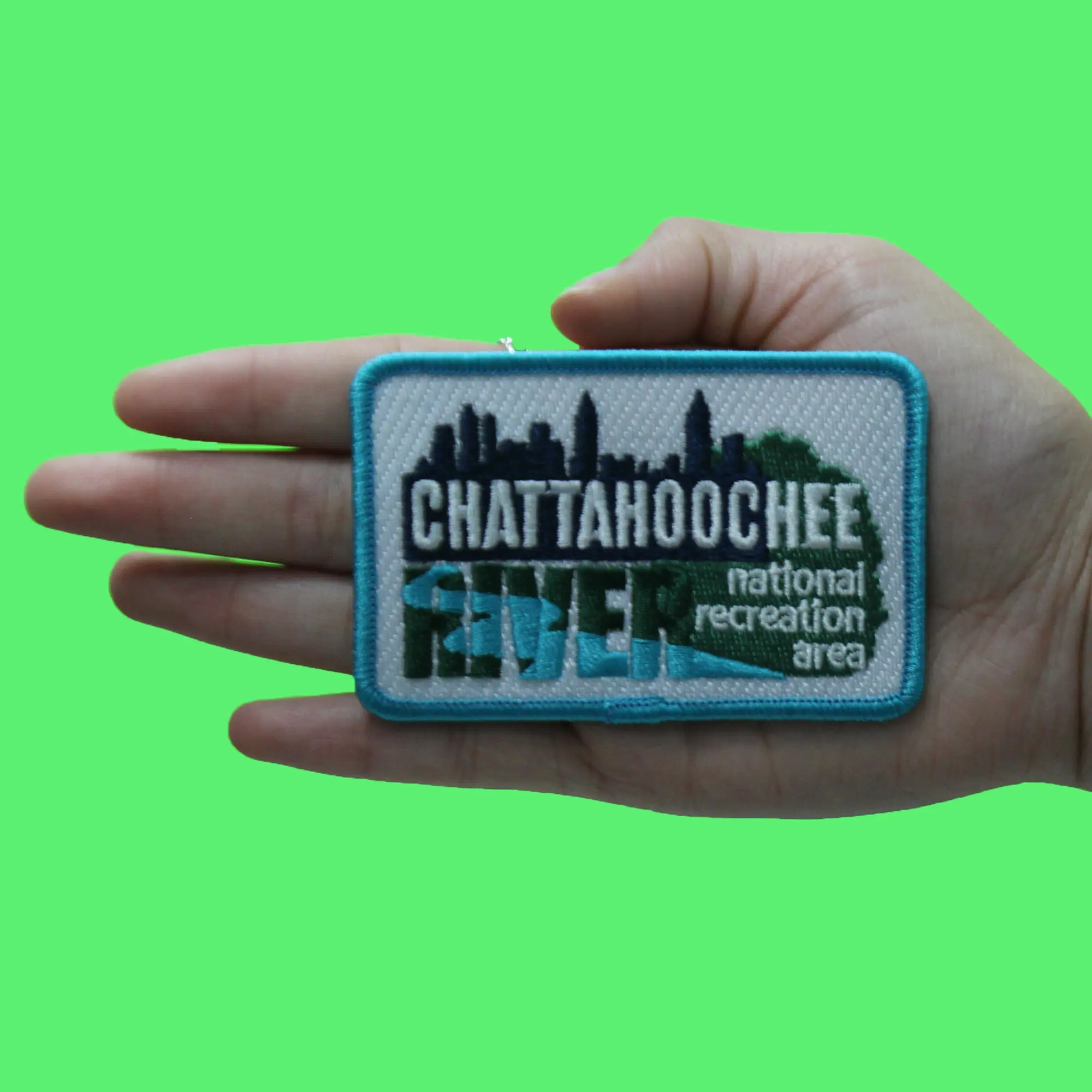 Chattahoochee River Nature Patch National Recreation Area Embroidered Iron On - Image 3