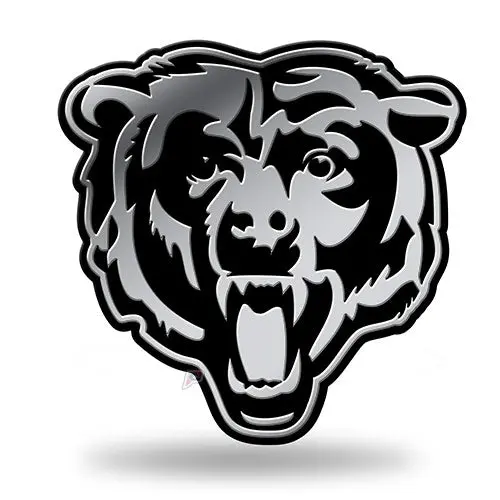 Chicago Bears Chrome 3D Car Auto Emblem (RICO)