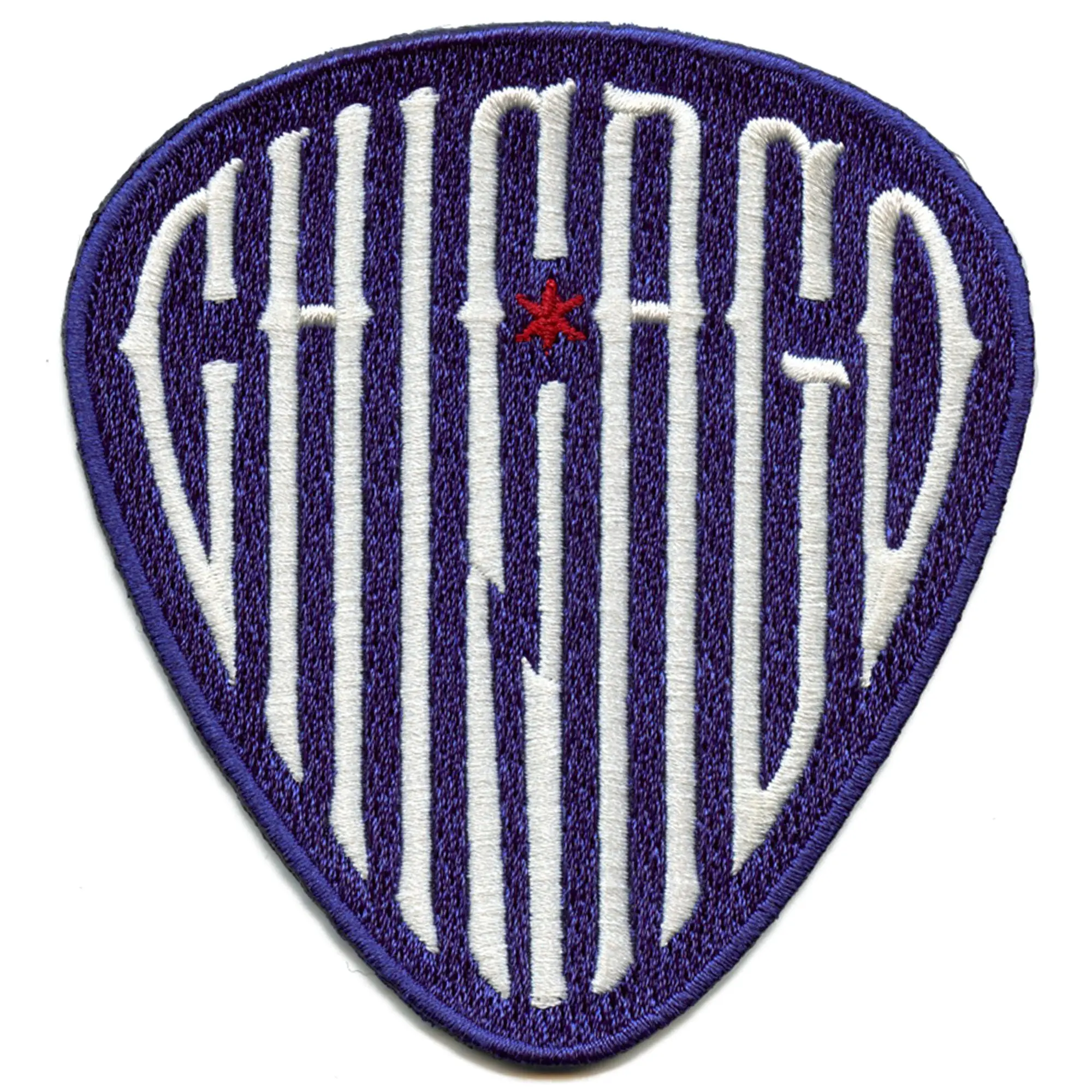 MLB Chicago Cubs Shield Star Sleeve Embroidered Patch - Image 2