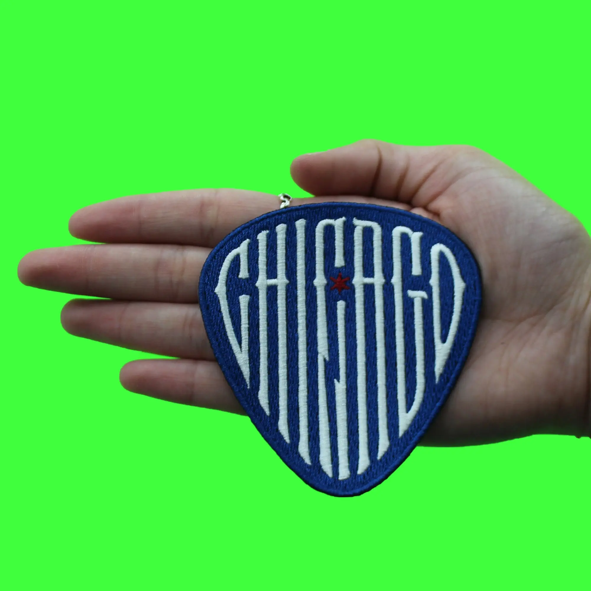 MLB Chicago Cubs Shield Star Sleeve Embroidered Patch - Image 3