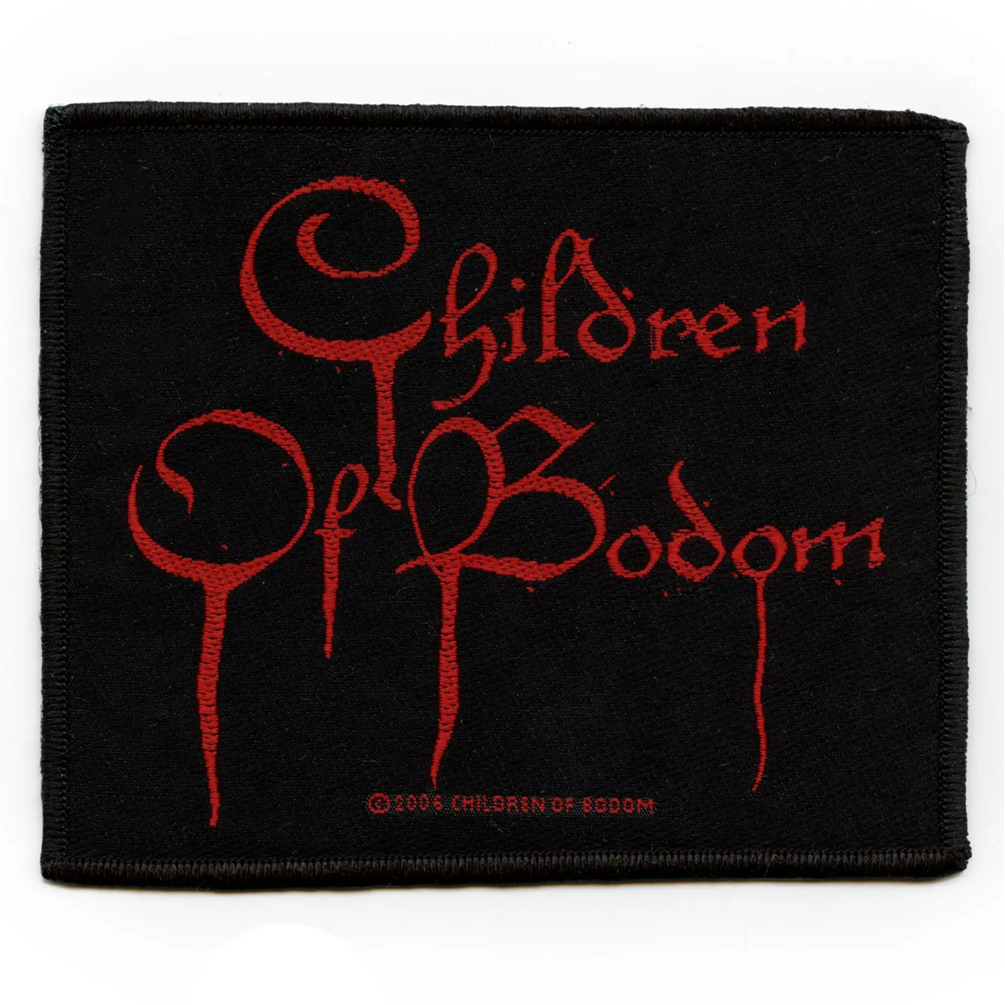 Children of Bodom Patch Band Name Logo Woven Sew On