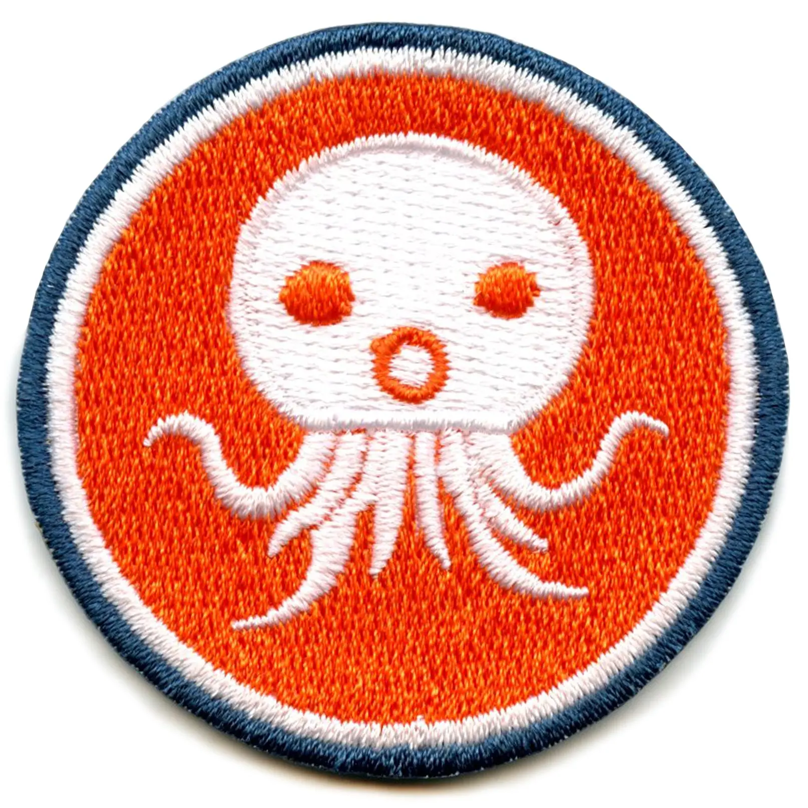 Children's Animated Cartoon Patch Octopus Animal Logo Embroidered Iron On