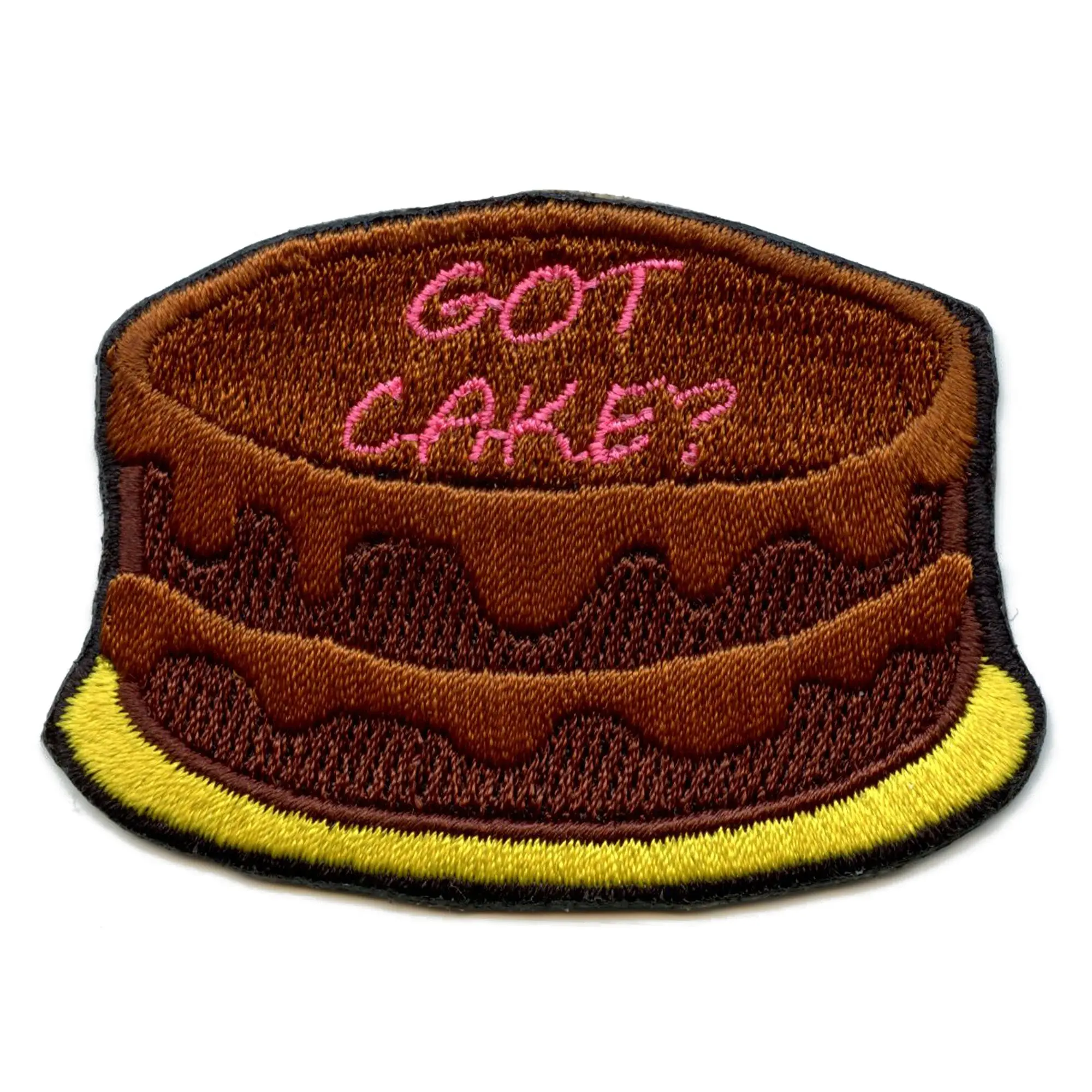 Got Cake Patch Chocolate Pastry Embroidered Iron On