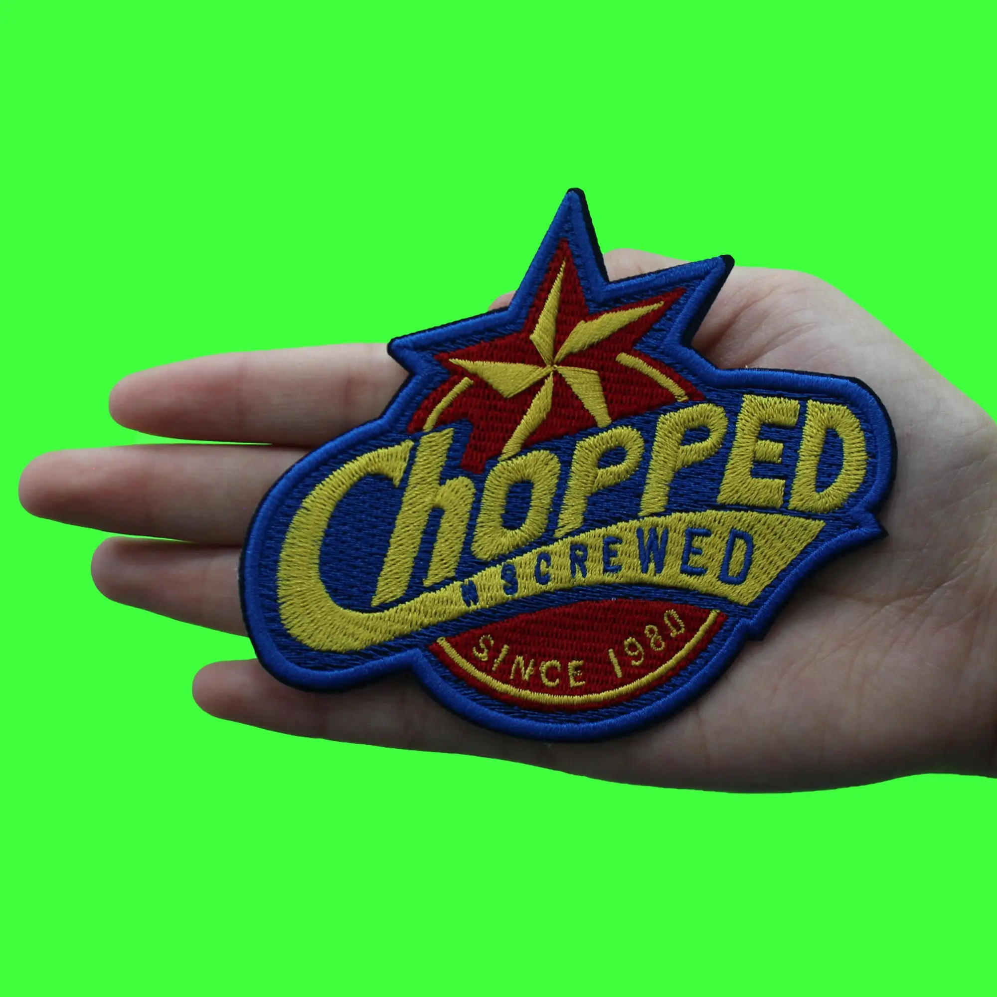 Chopped And Screwed Patch Chicken Houston Parody Embroidered Iron On - Image 2