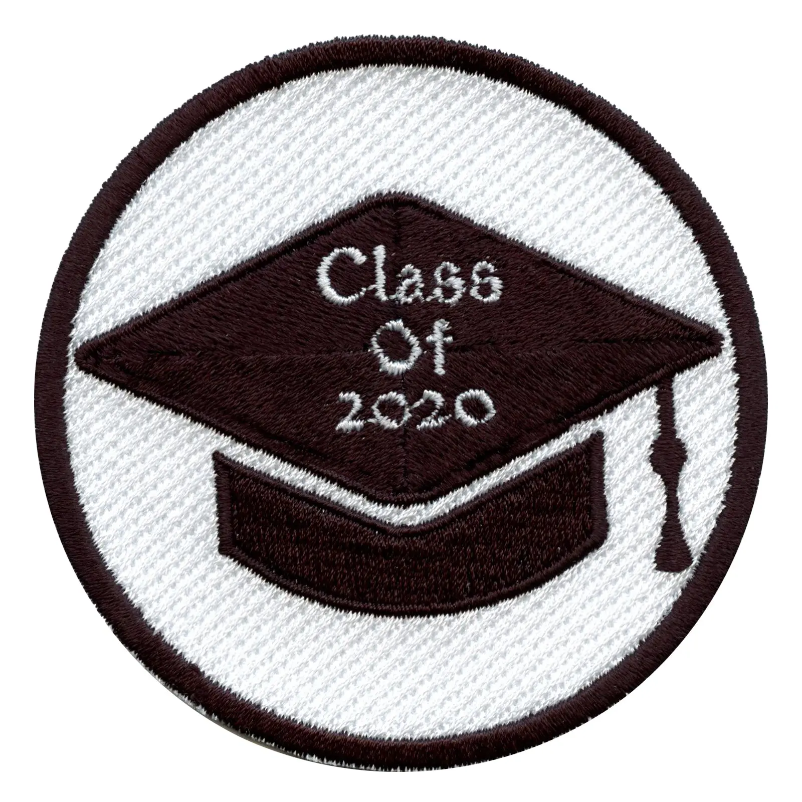 Class Of 2020 Grad Cap Embroidered Iron On Patch