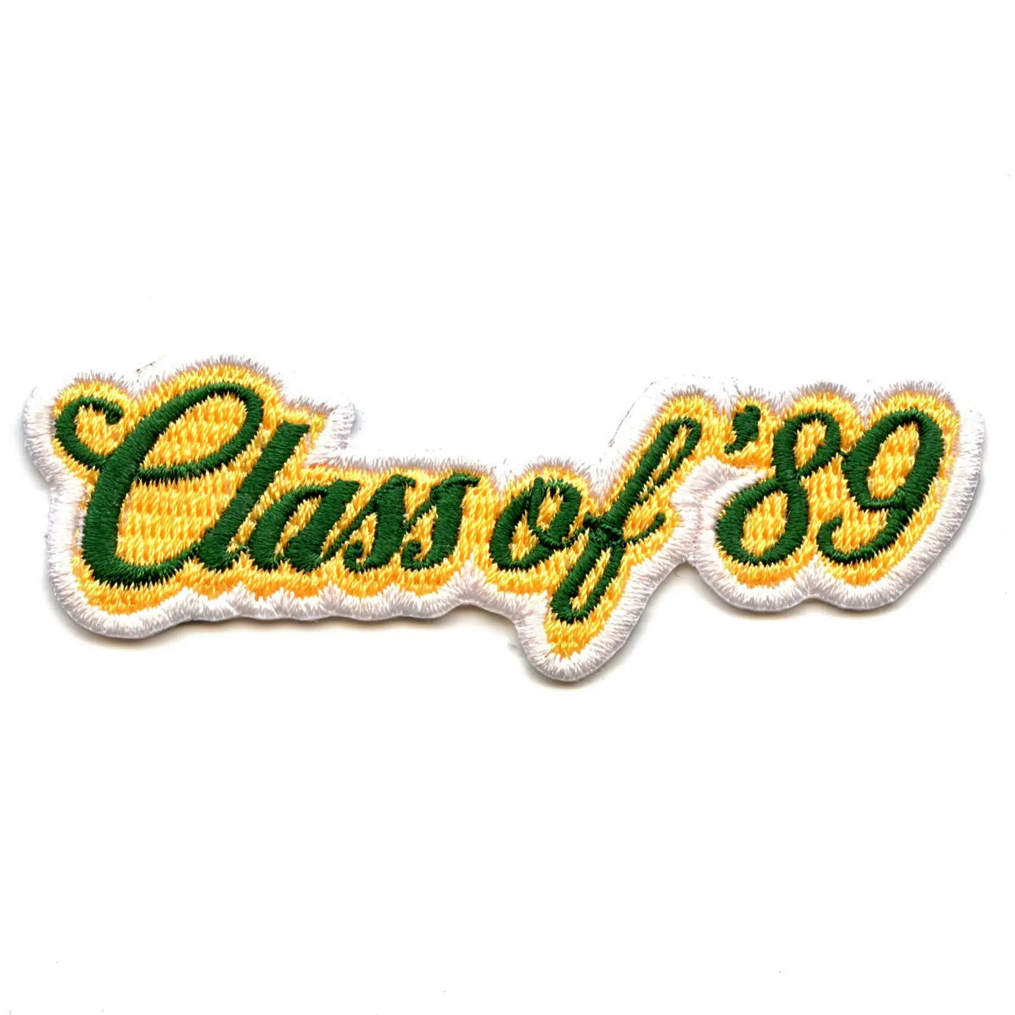 Class Of 1989 Patch High School Graduation Embroidered Iron On