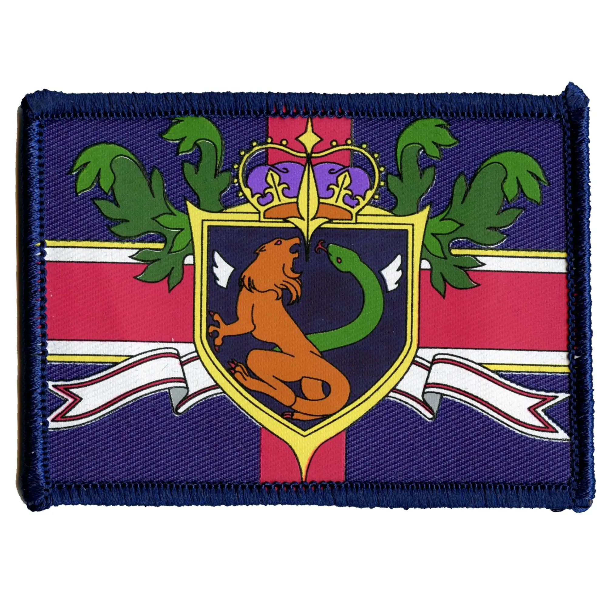 Code Geass Britannia Flag Patch Holy Britannian Empire Embroidered Sew On