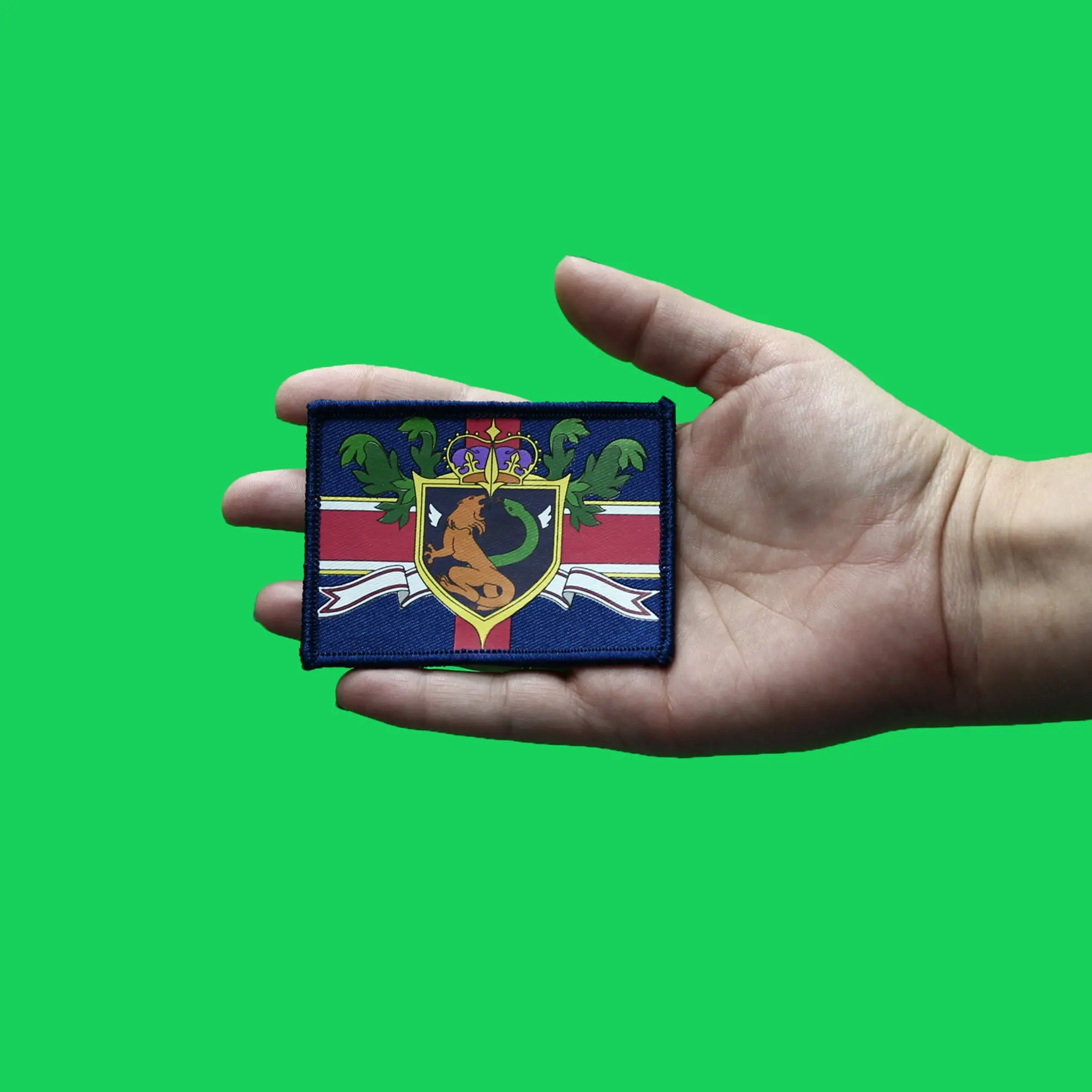 Code Geass Britannia Flag Patch Holy Britannian Empire Embroidered Sew On - Image 2