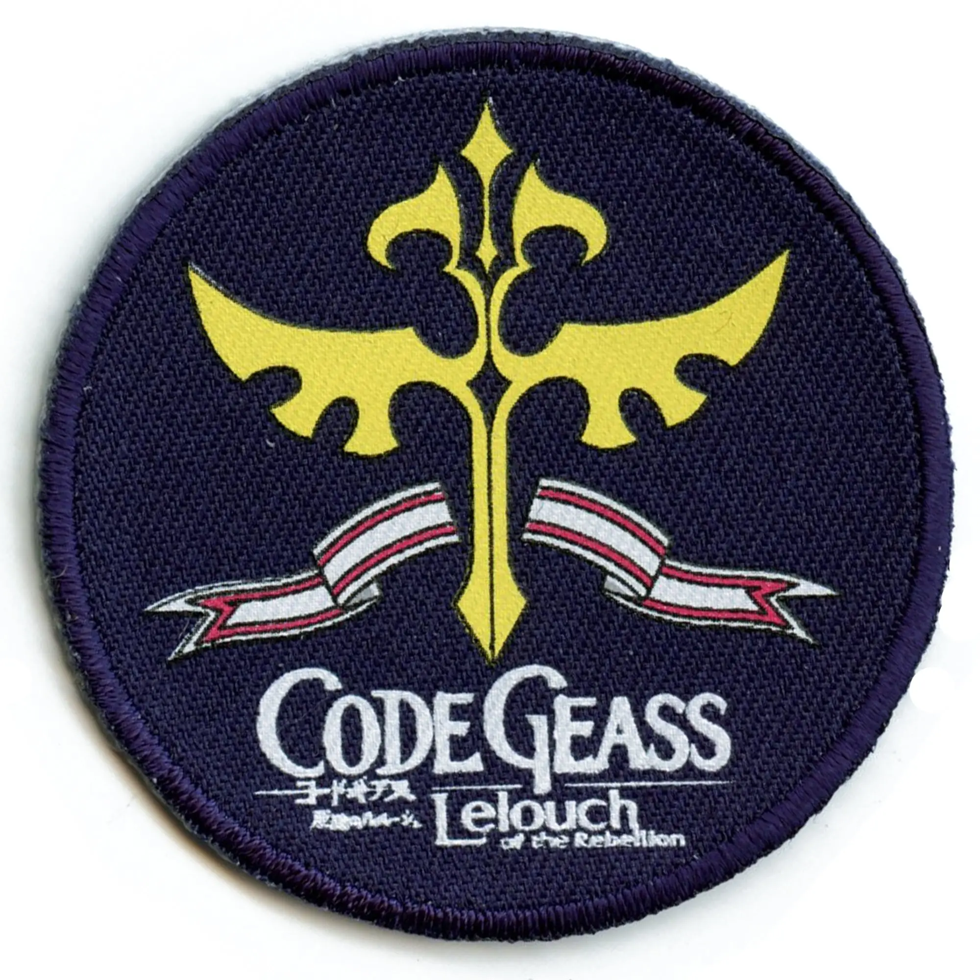 Code Geass Lulu Symbol Patch Lelouch of the Rebellion Embroidered Iron On