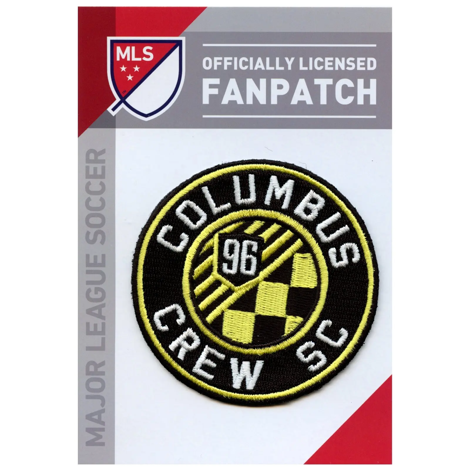 Columbus Crew Primary Team Crest Embroidered Jersey Patch