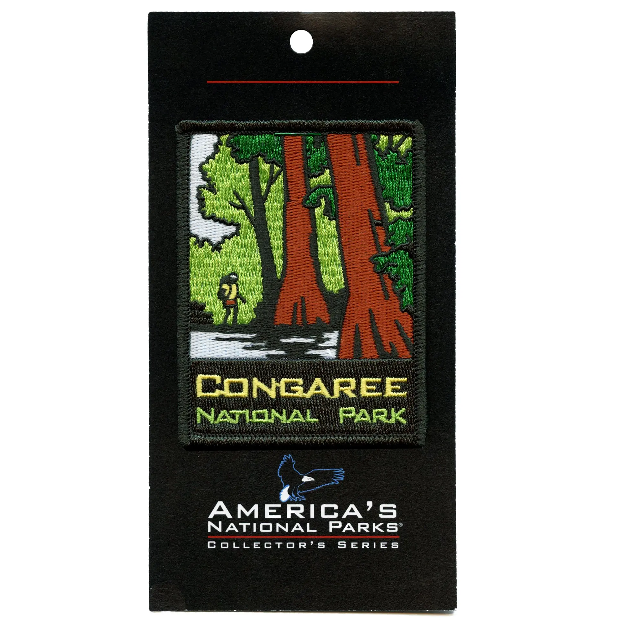 Congaree National Park Patch South Carolina Travel Embroidered Iron On - Image 2