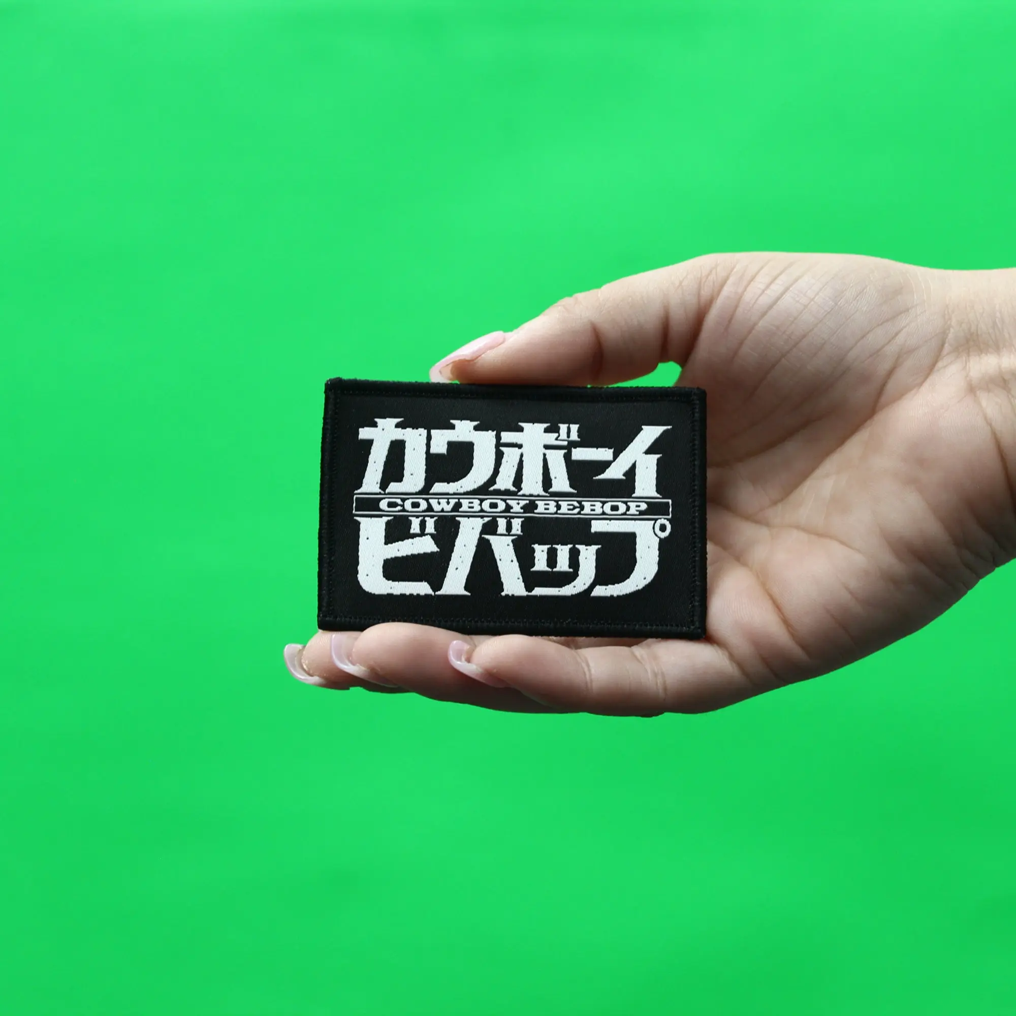 Cowboy Bebop Official Logo Patch Anime Bounty Western Woven Iron On - Image 3
