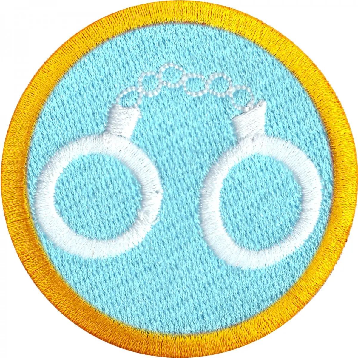 Crime Prevention Wilderness Scout Merit Badge Iron on Patch