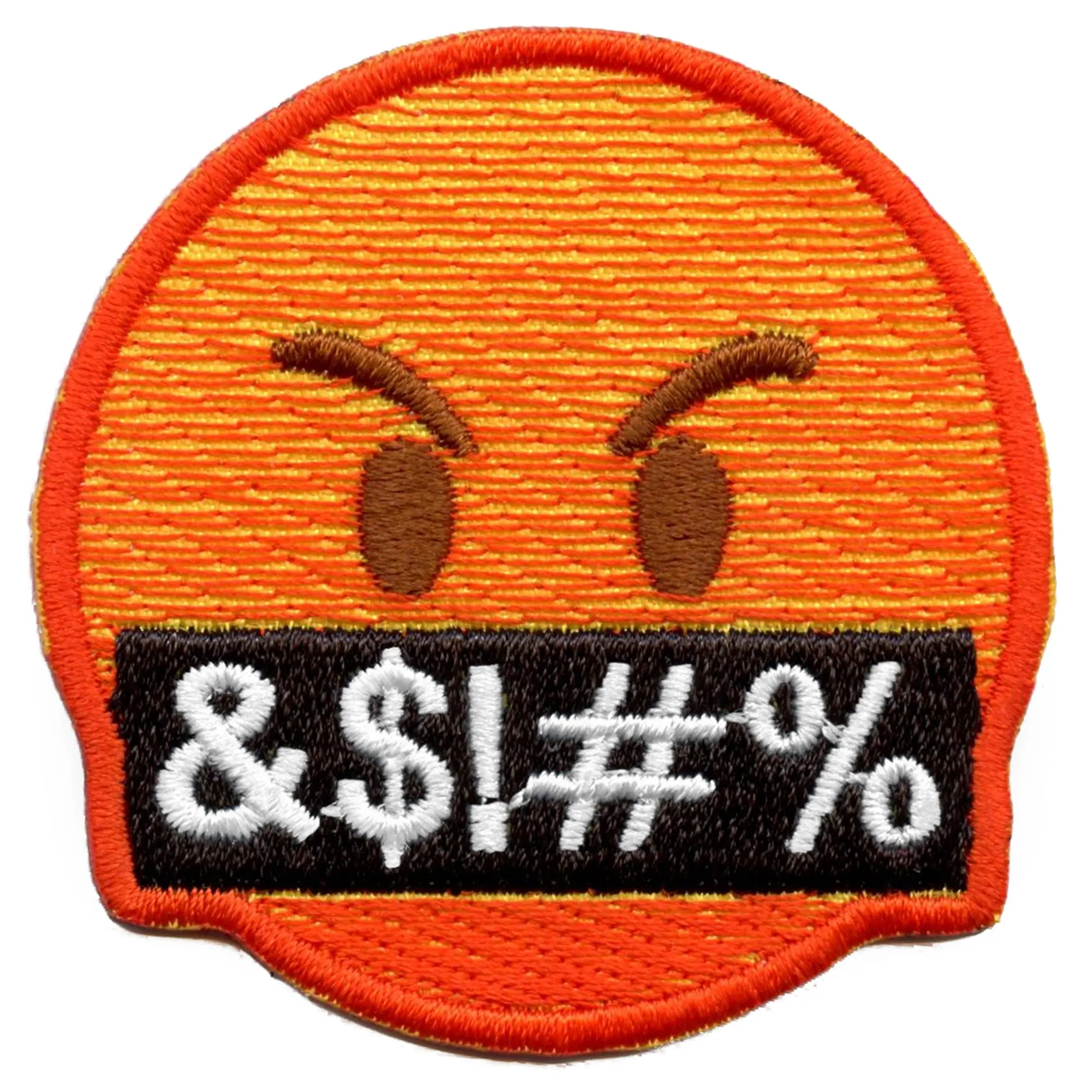 Cursing Patch Keyboard Embroidered Iron On