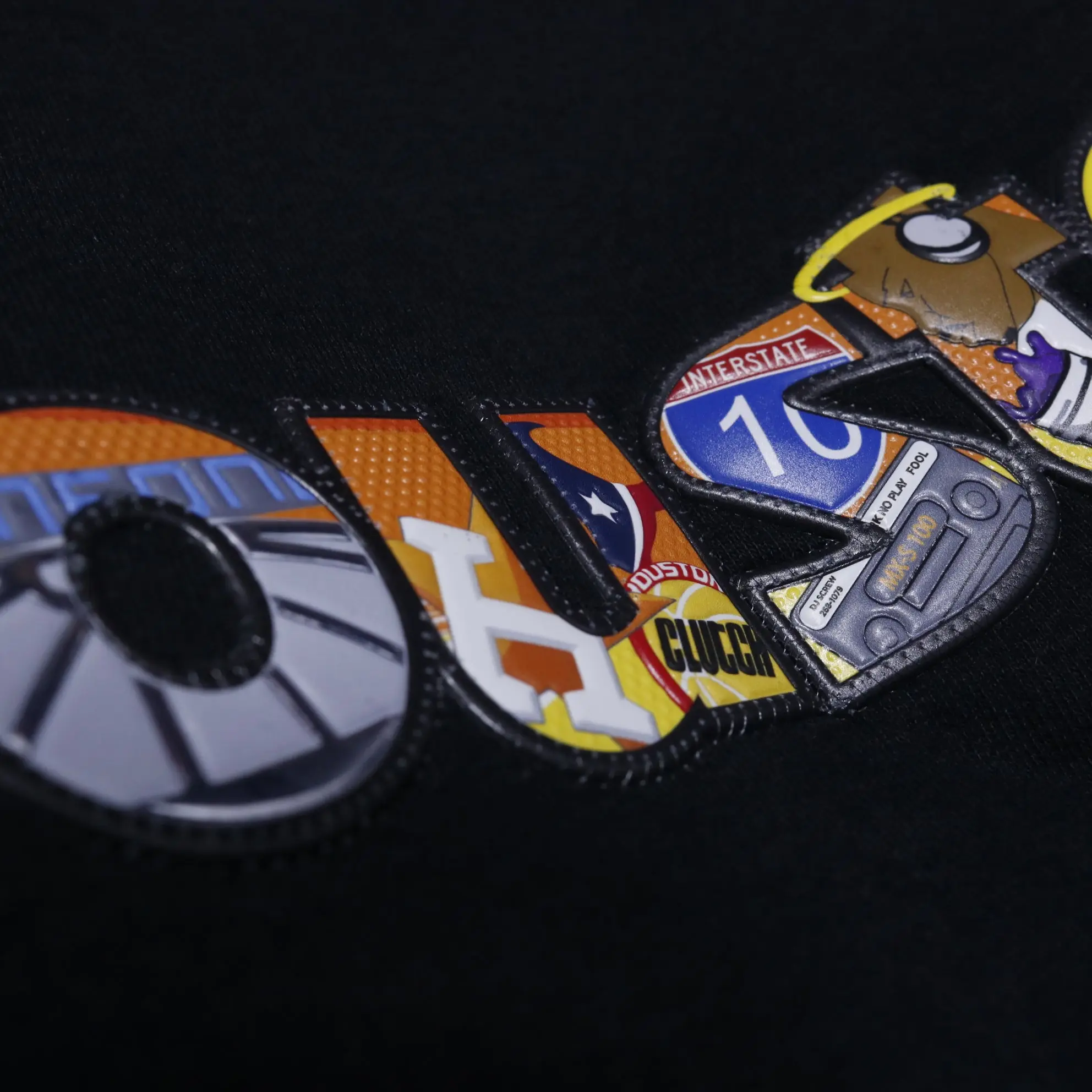 Patch Collection's Houston Texas Iconic Collage Unisex Crew Neck Sweatshirt - Image 5