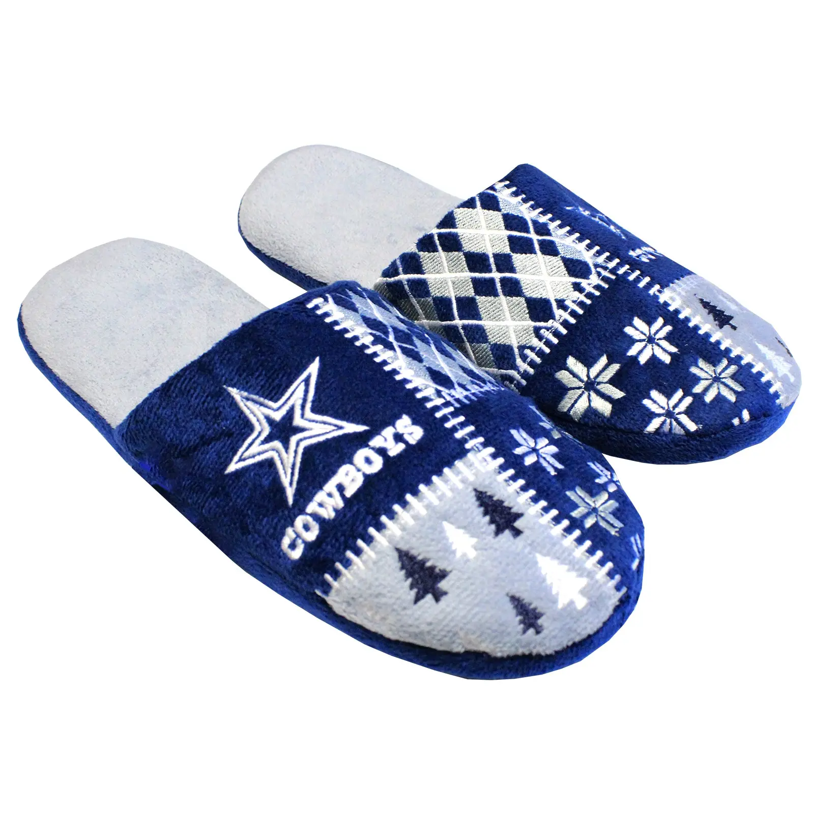 Dallas Cowboys NFL 2016 Ugly Sweater Slide Slippers
