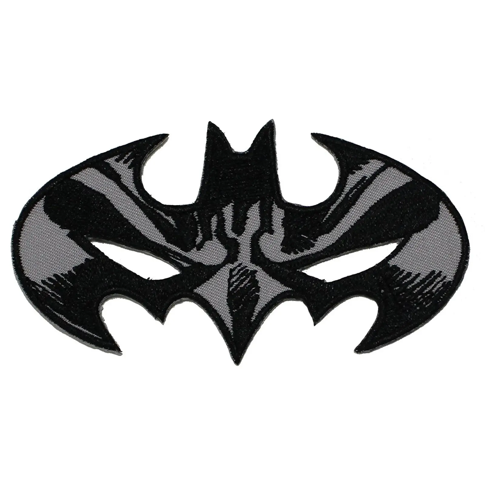 Batman Mask With Logo Patch Dc Comics Embroidered Iron On