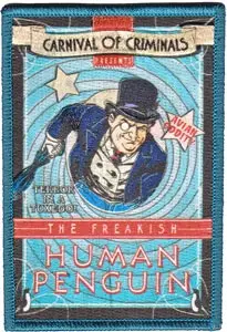 Dc Comics Batman Penguins Carnival Of Criminals Iron on Patch