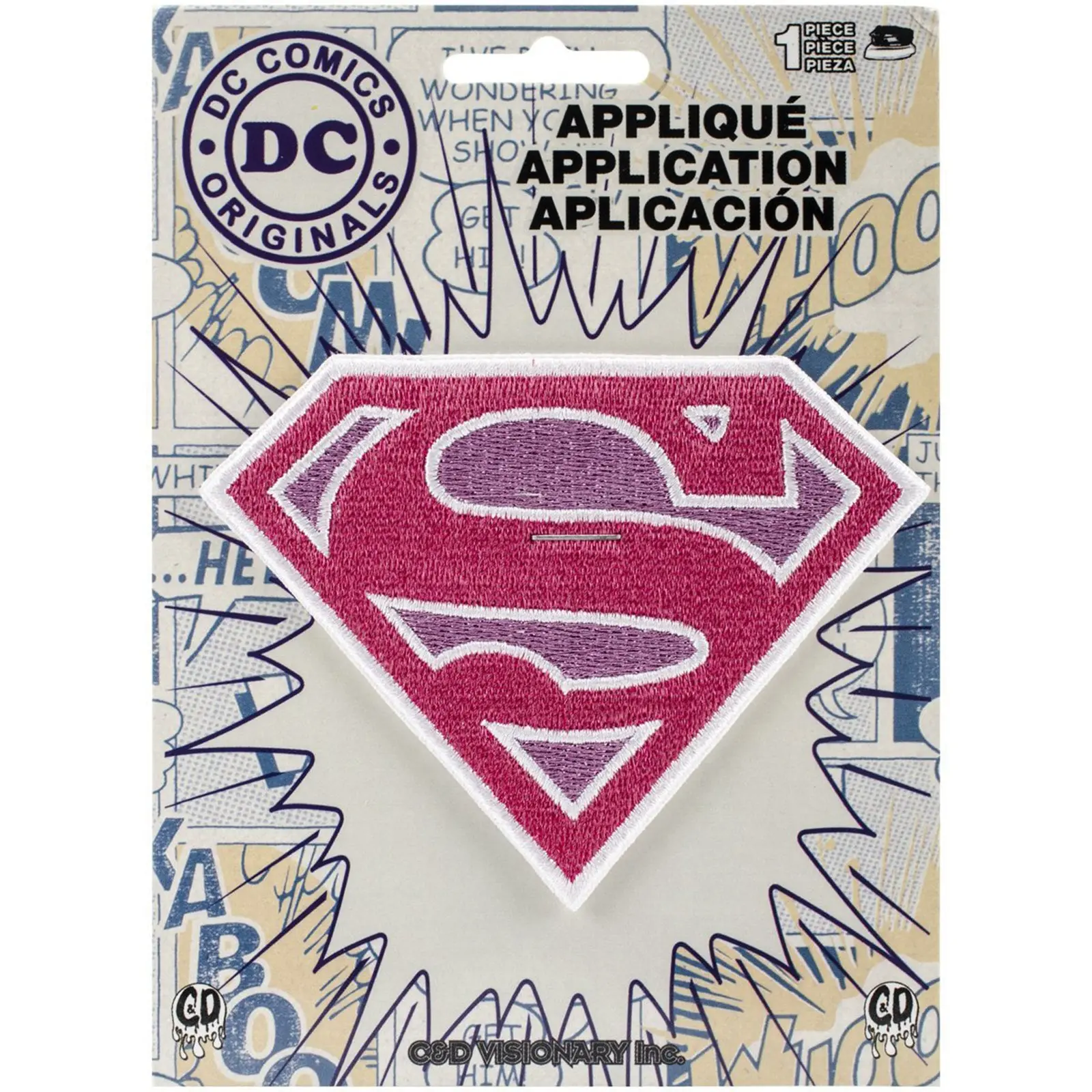 Dc Comics Supergirl Logo Iron on Patch
