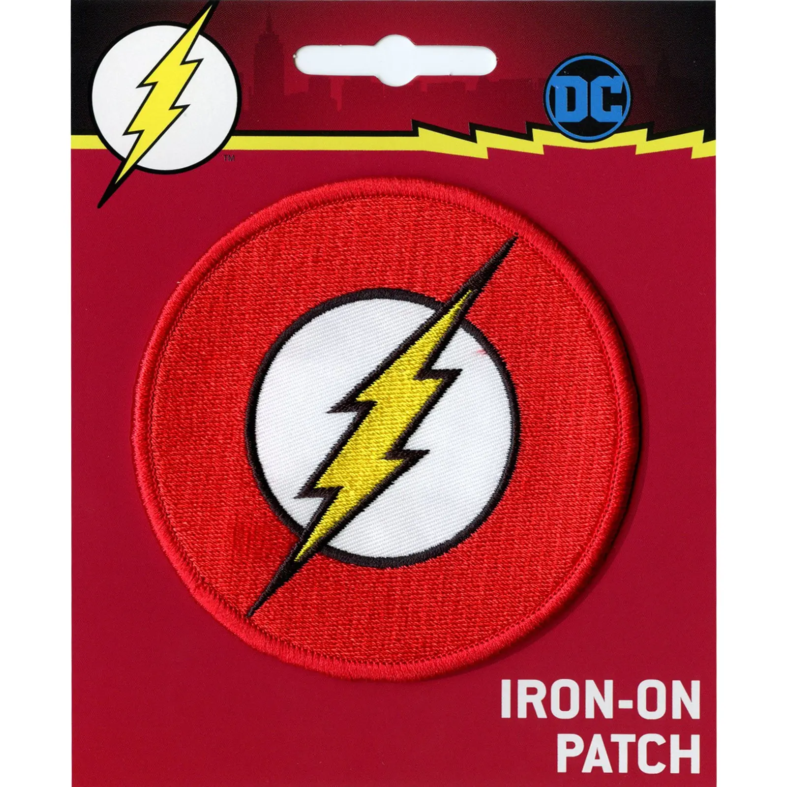 Dc Comics The Flash Embroidered Iron on Patch - Image 2