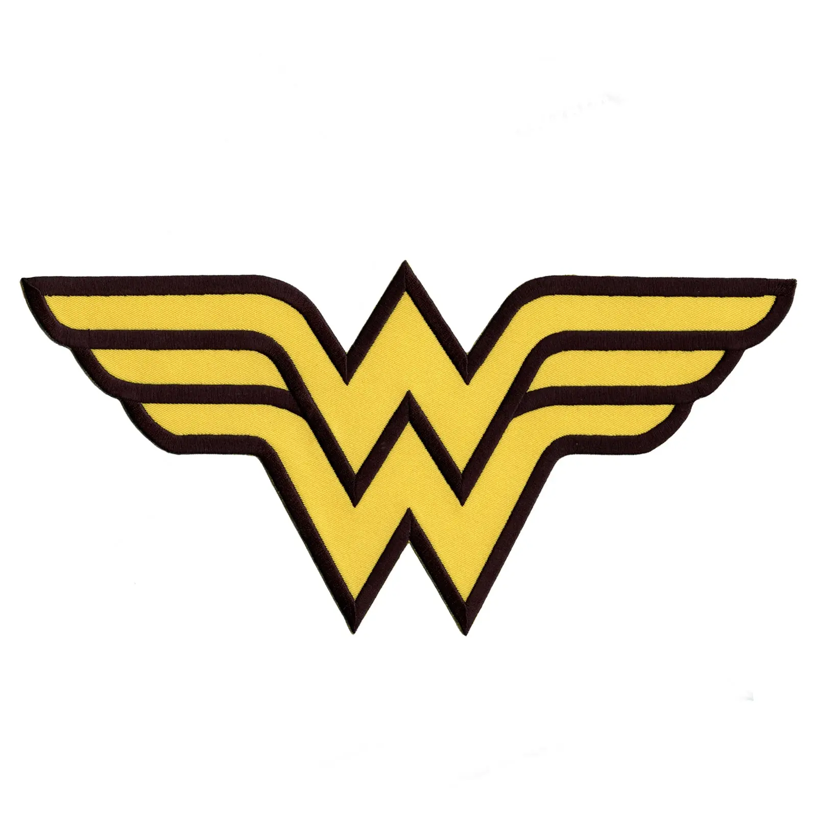 DC Comics Wonder Woman Patch Sigil Power Warrior XL Embroidered Iron On