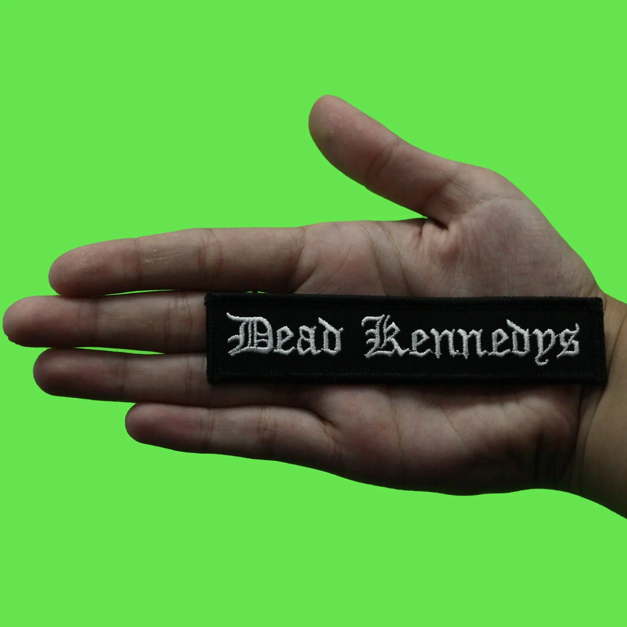 Dead Kennedys Old English Logo Patch Rock Band Music Embroidered Iron On - Image 2