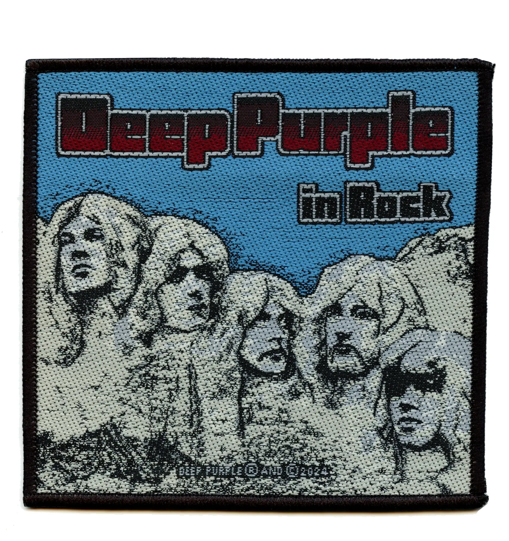 Deep Purple In Rock Patch Rock Band Woven Sew On