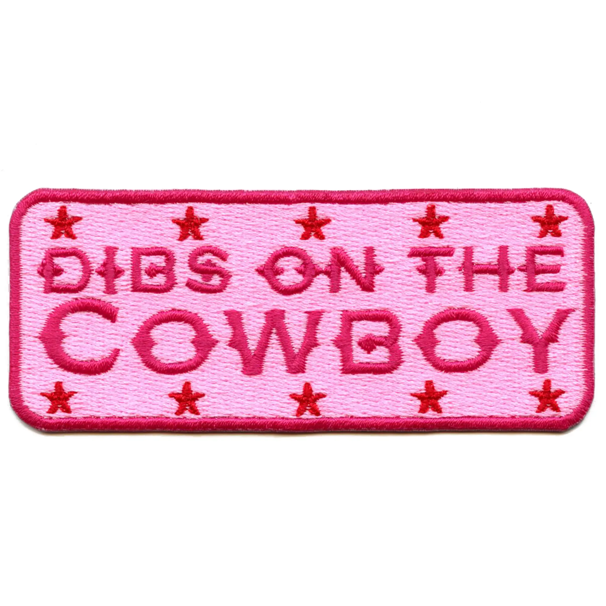 Dibs On The Cowboy Patch Southern Western Cowgirl Embroidered Iron on