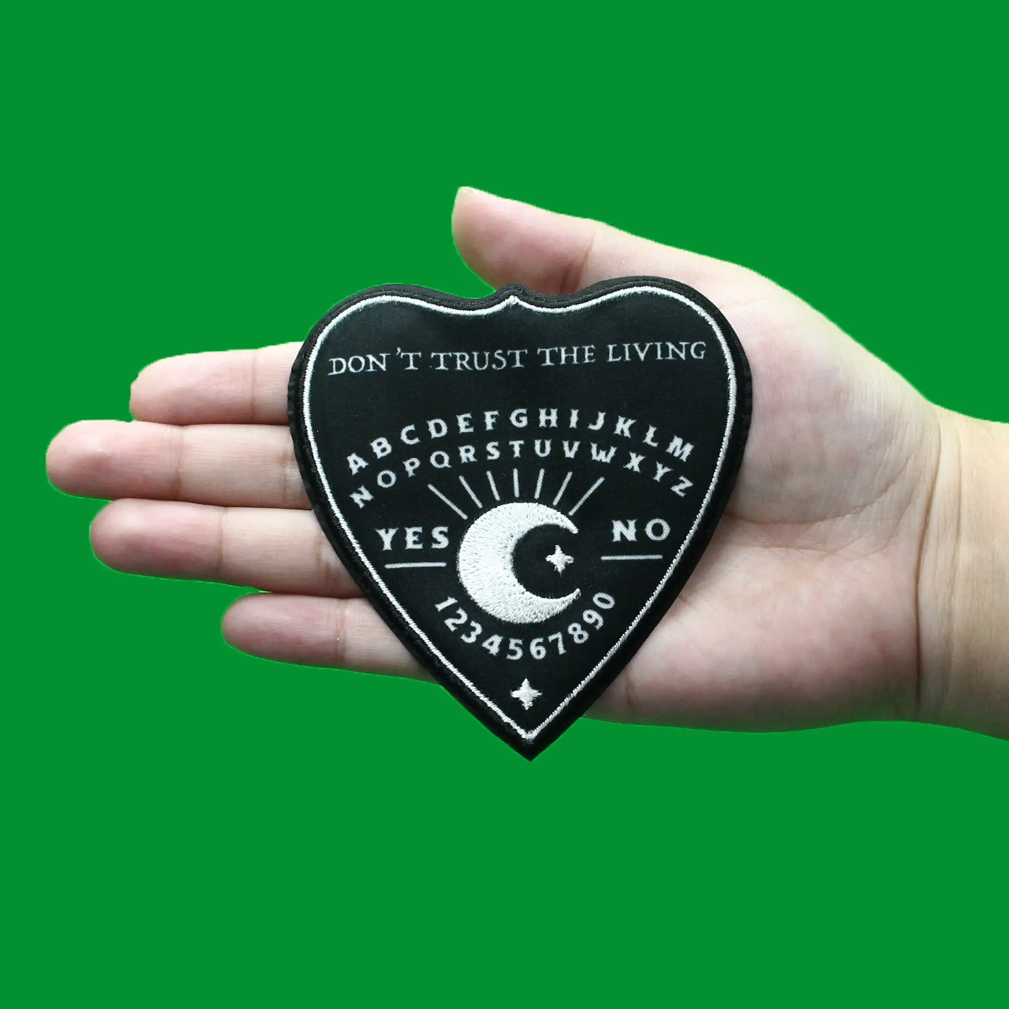 Don't Trust The Living Patch Demonic Ouija Board Embroidered Iron On - Image 2