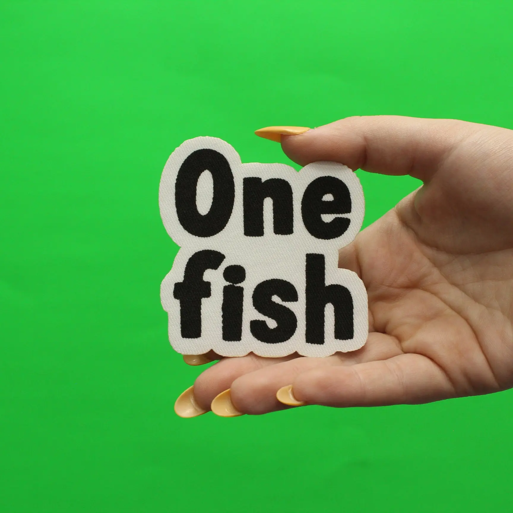 Dr. Seuss One Fish Two Fish Red Fish Iron On Twill Patches - Image 4