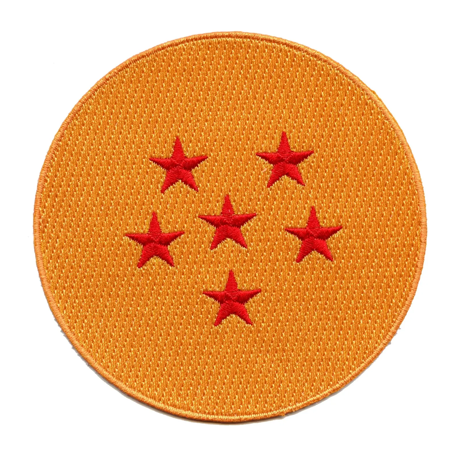 Dragon Ball Z Anime Six Star Dragon Ball Embroidered Iron On Patch