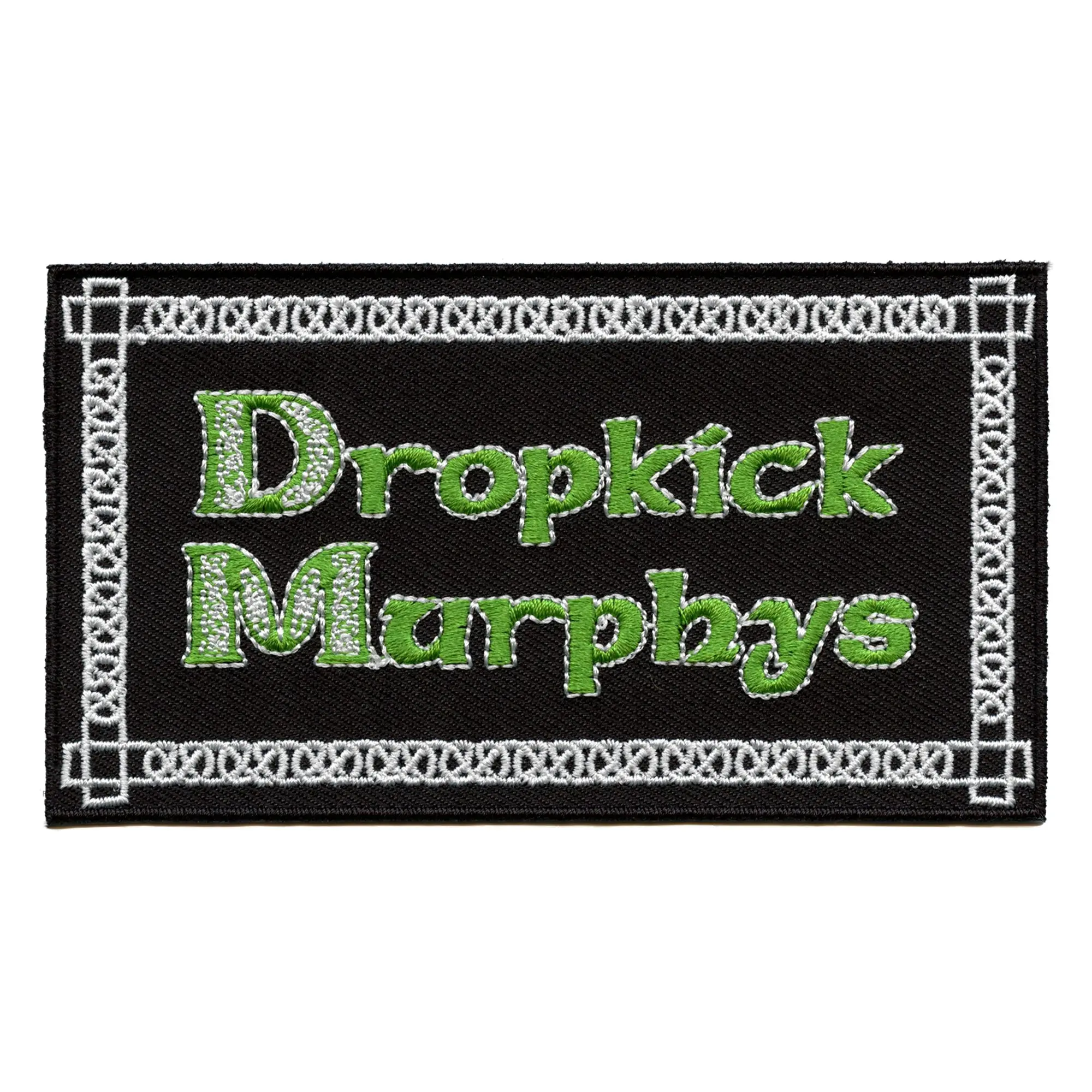 Dropkick Murphys Logo Patch Celtic Punk Rock Embroidered Iron On - Image 2