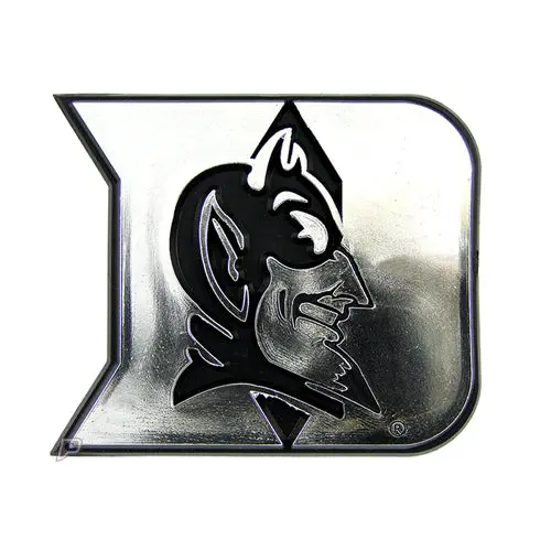 Duke Blue Devils Car 3D Chrome Auto Emblem