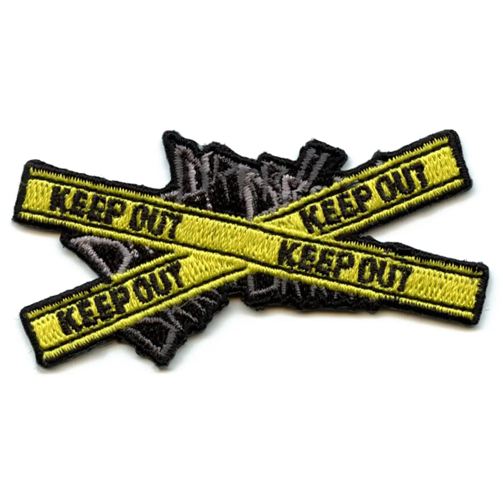 Durarara!! Anime Keep Out Embroidered Patch