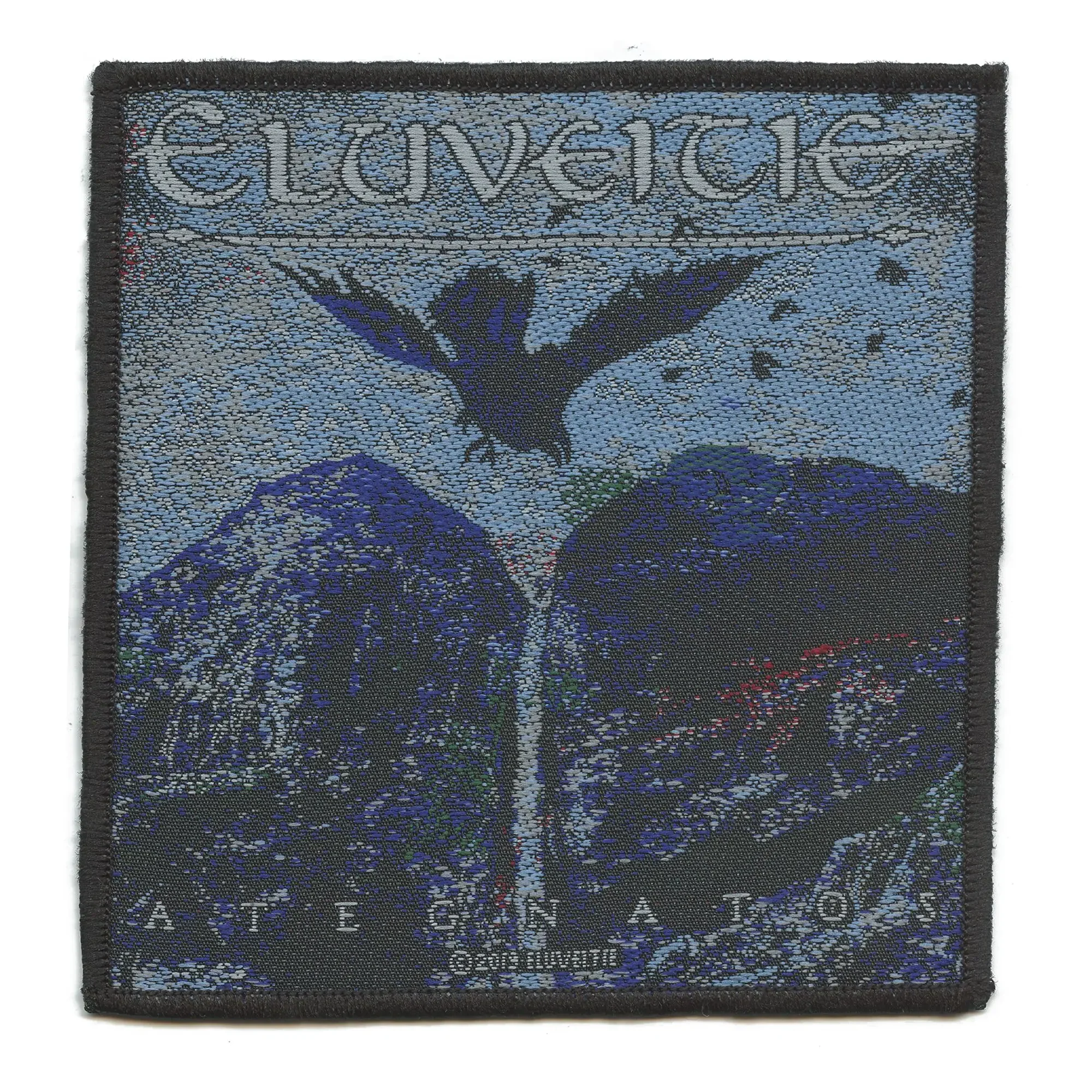 Eluveitie Ategnstos Album Patch Rock Band Woven Sew On