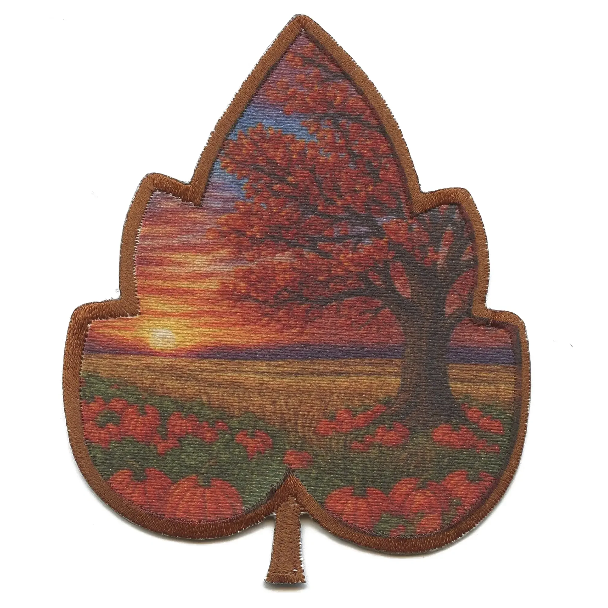 Fall Leaf Patch Cozy Season Sublimation Iron On