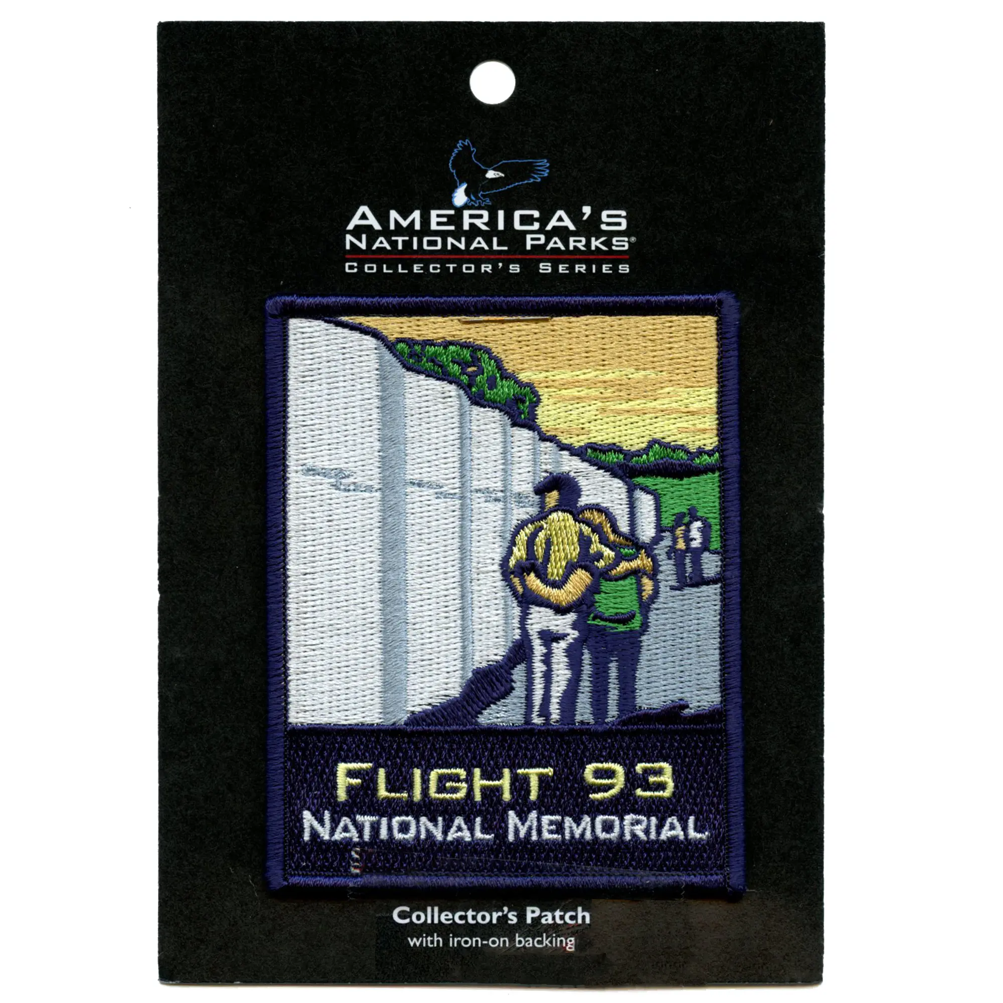Flight 93 National Memorial Patch Travel Collectible Souvenir Embroidered Iron on - Image 2