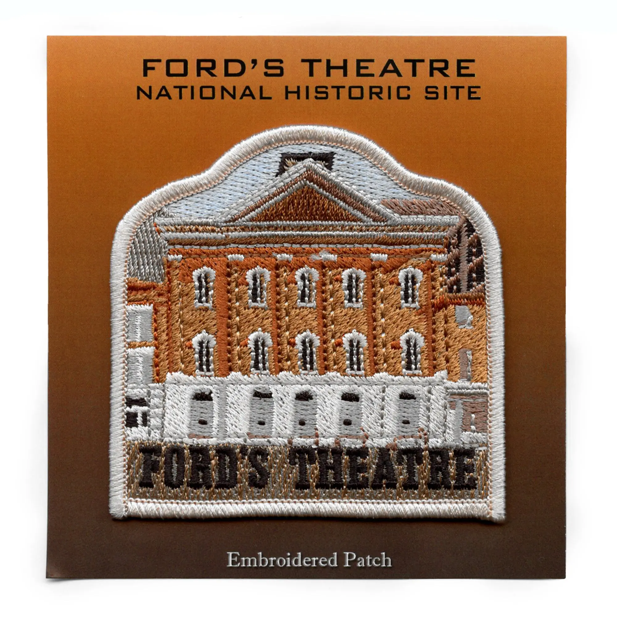 Ford's Theatre National Historic Site Patch Washington DC Travel Embroidered Iron On - Image 2