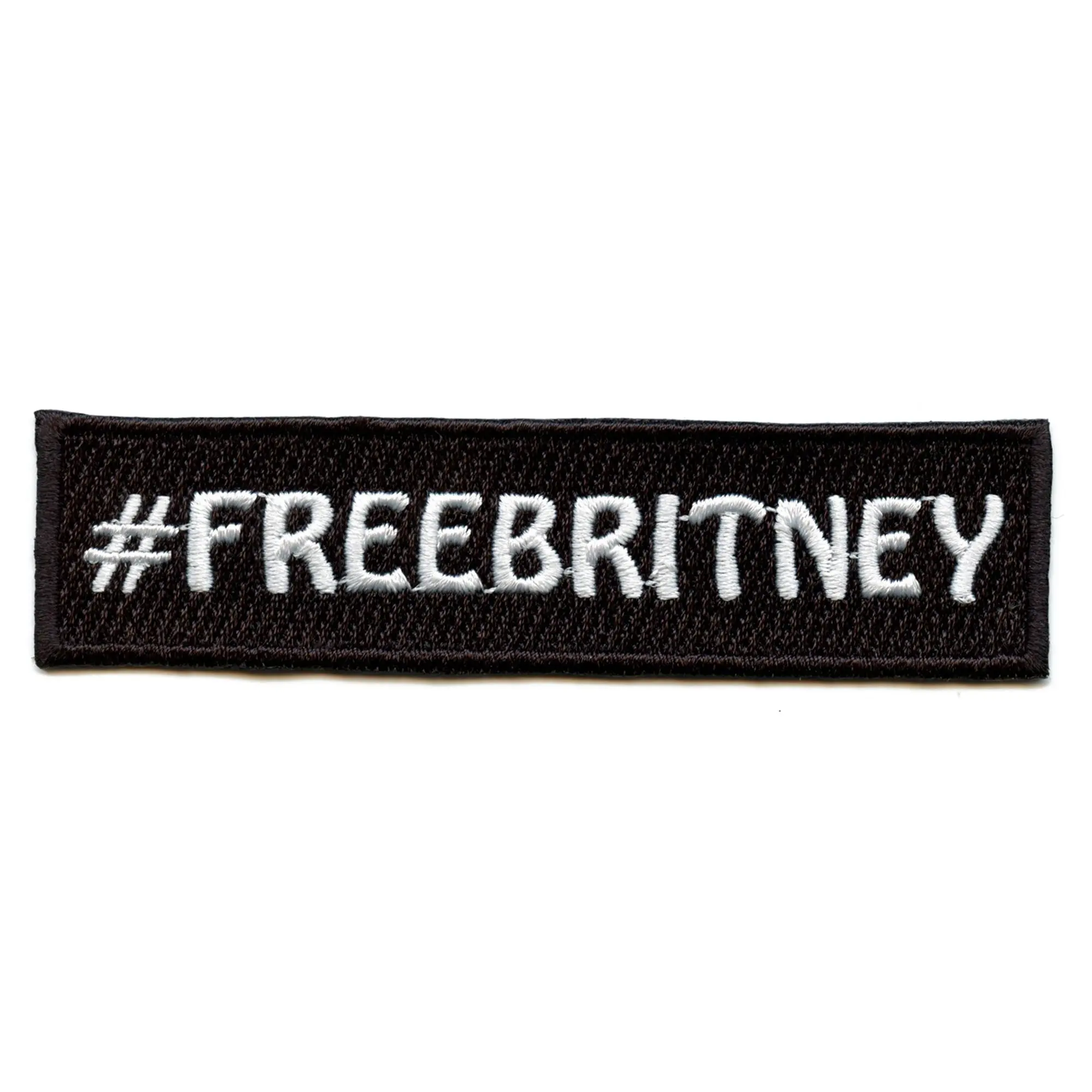 FREEBRITNEY Patch Hashtag Movement  Embroidered Iron On