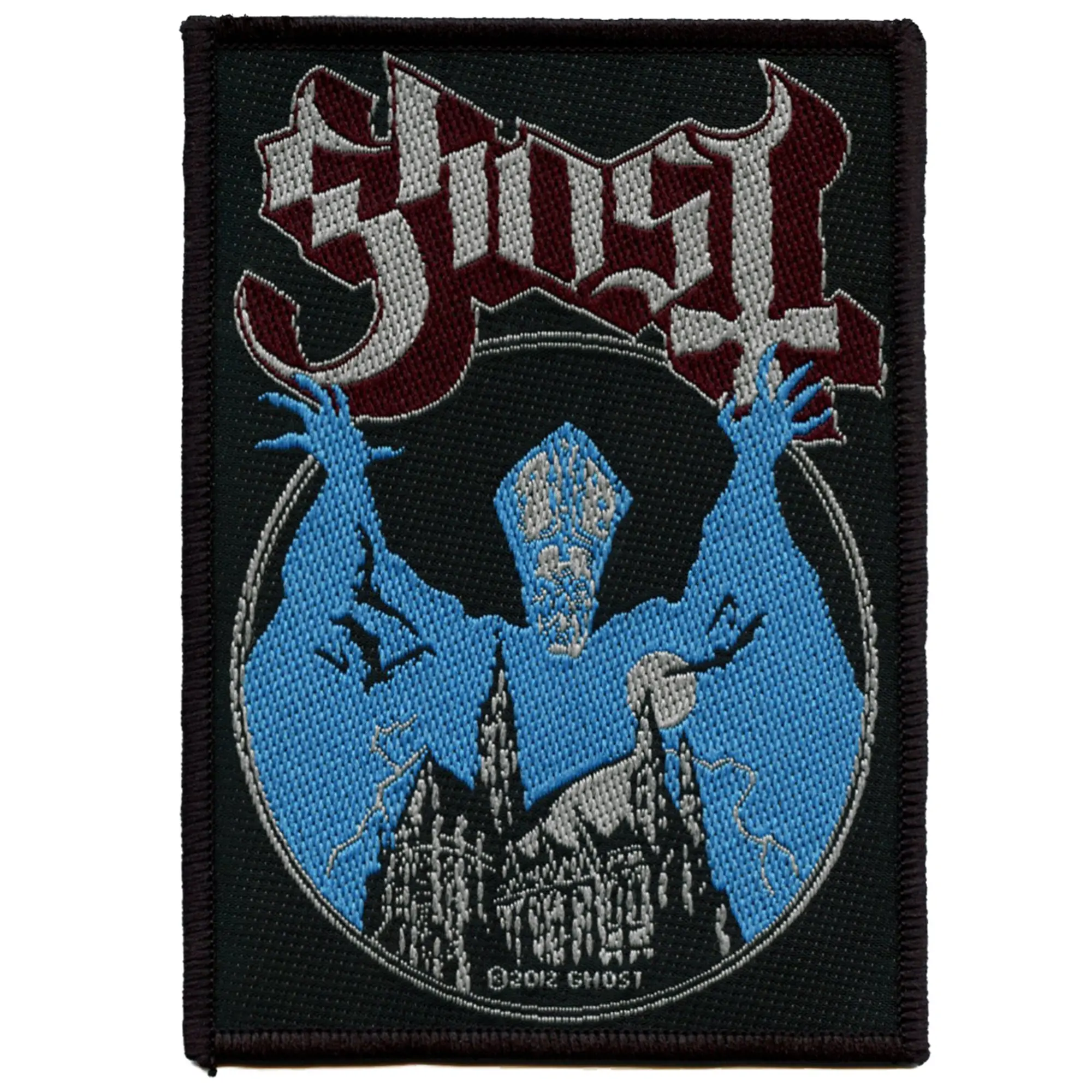 Ghost Opus Eponymous Album Patch Heavy Metal Band Woven Sew On