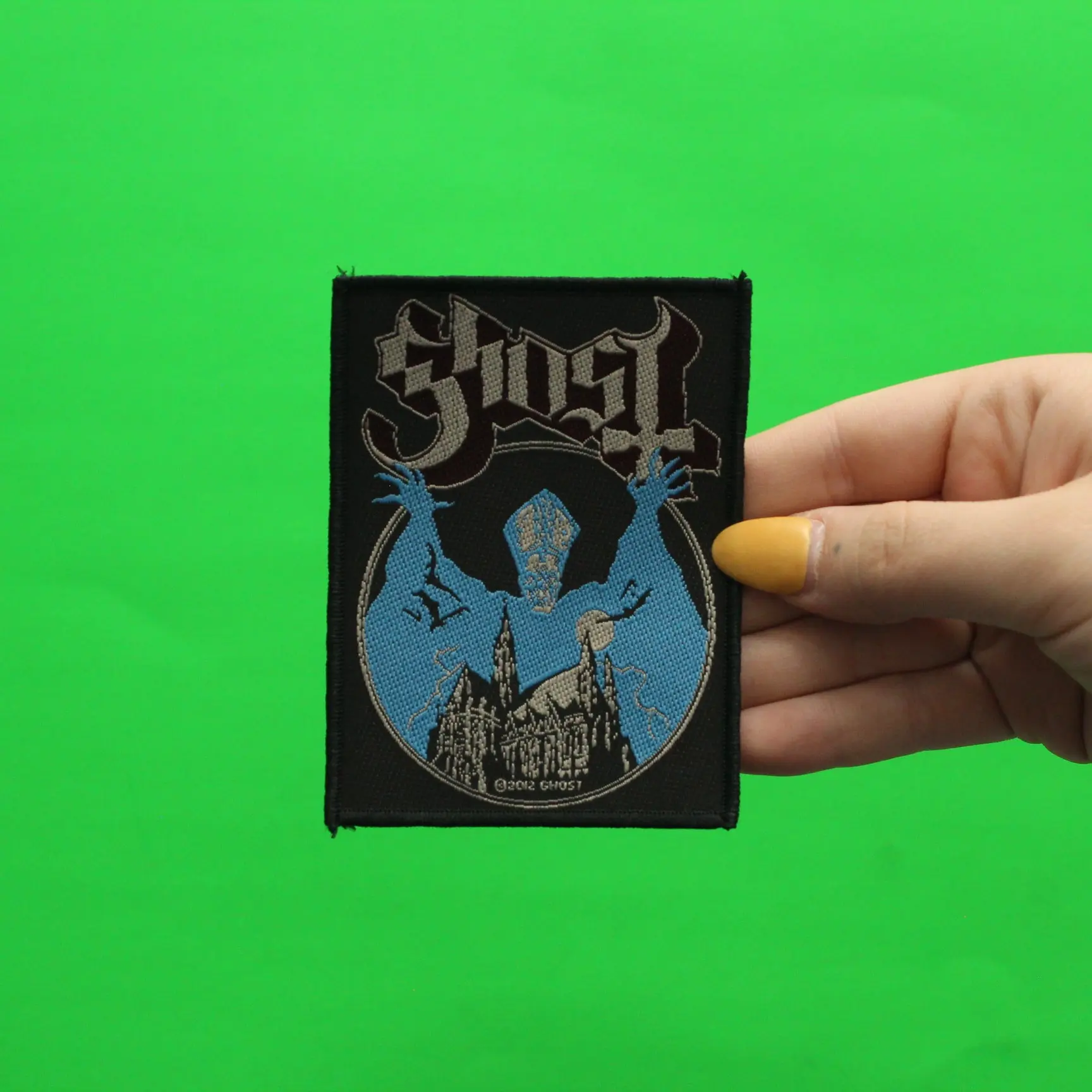 Ghost Opus Eponymous Album Patch Heavy Metal Band Woven Sew On - Image 2
