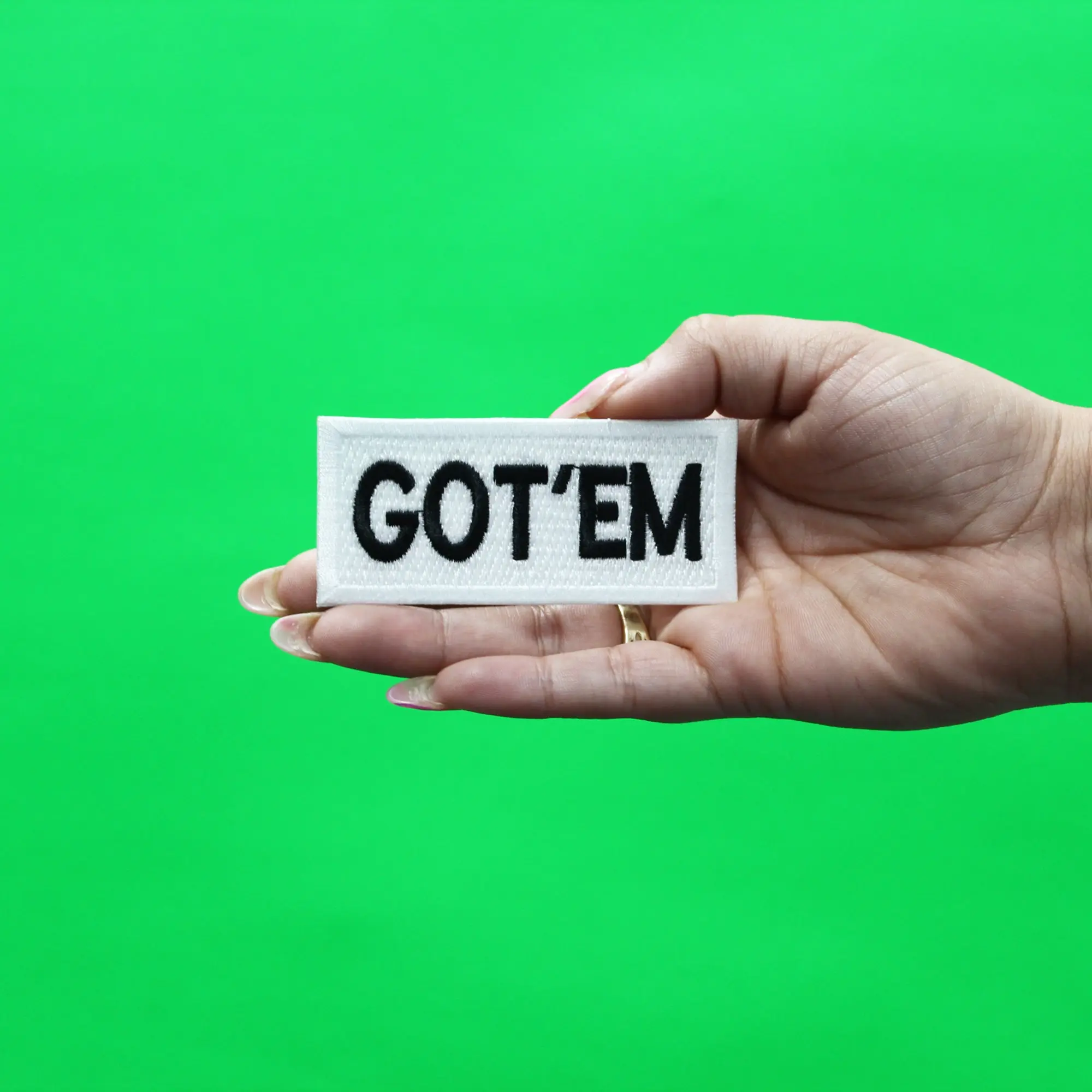 Got Em Box Box Logo Iron On Patch - Image 2