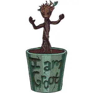Guardians Of The Galaxy I Am Groot Iron on Patch