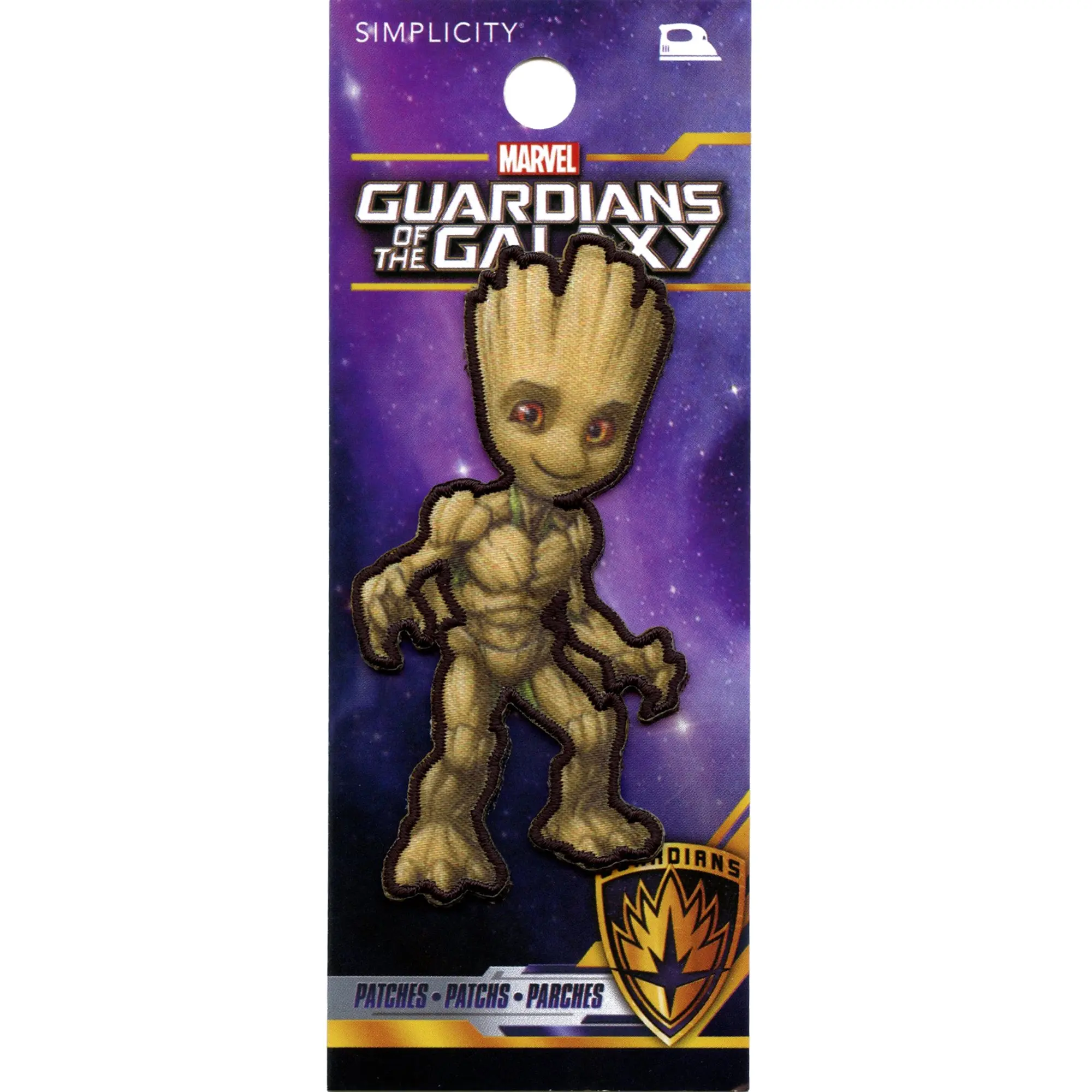 Guardians of the Galaxy Patch Teenage Groot Embroidered Iron On - Image 2